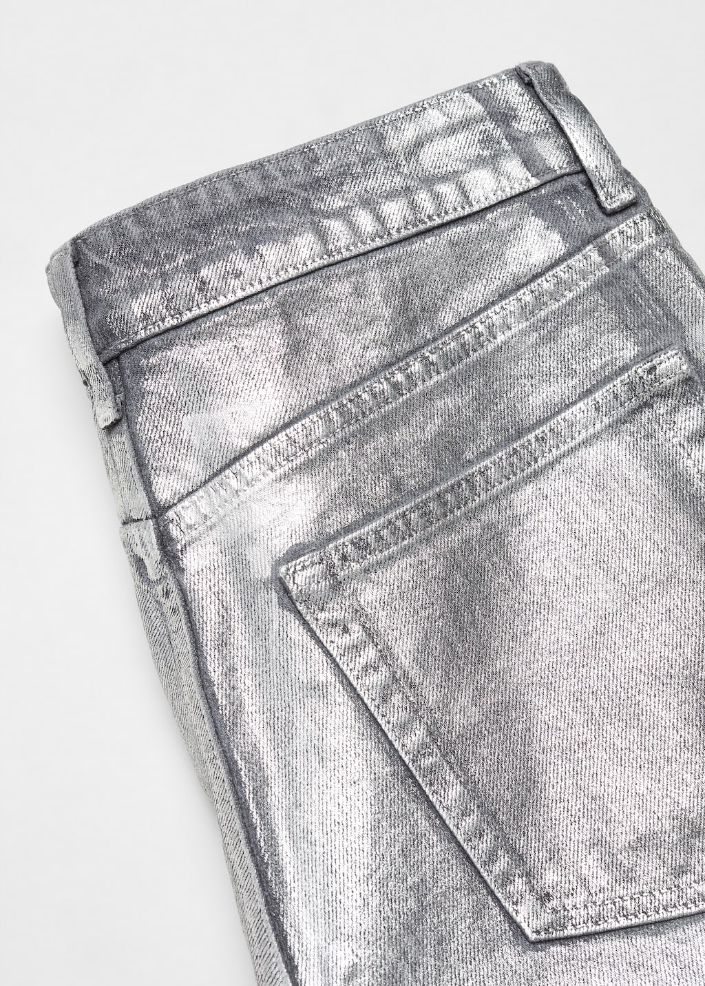 amerivintage LONG STRAIGHT FOIL DENIM レディース