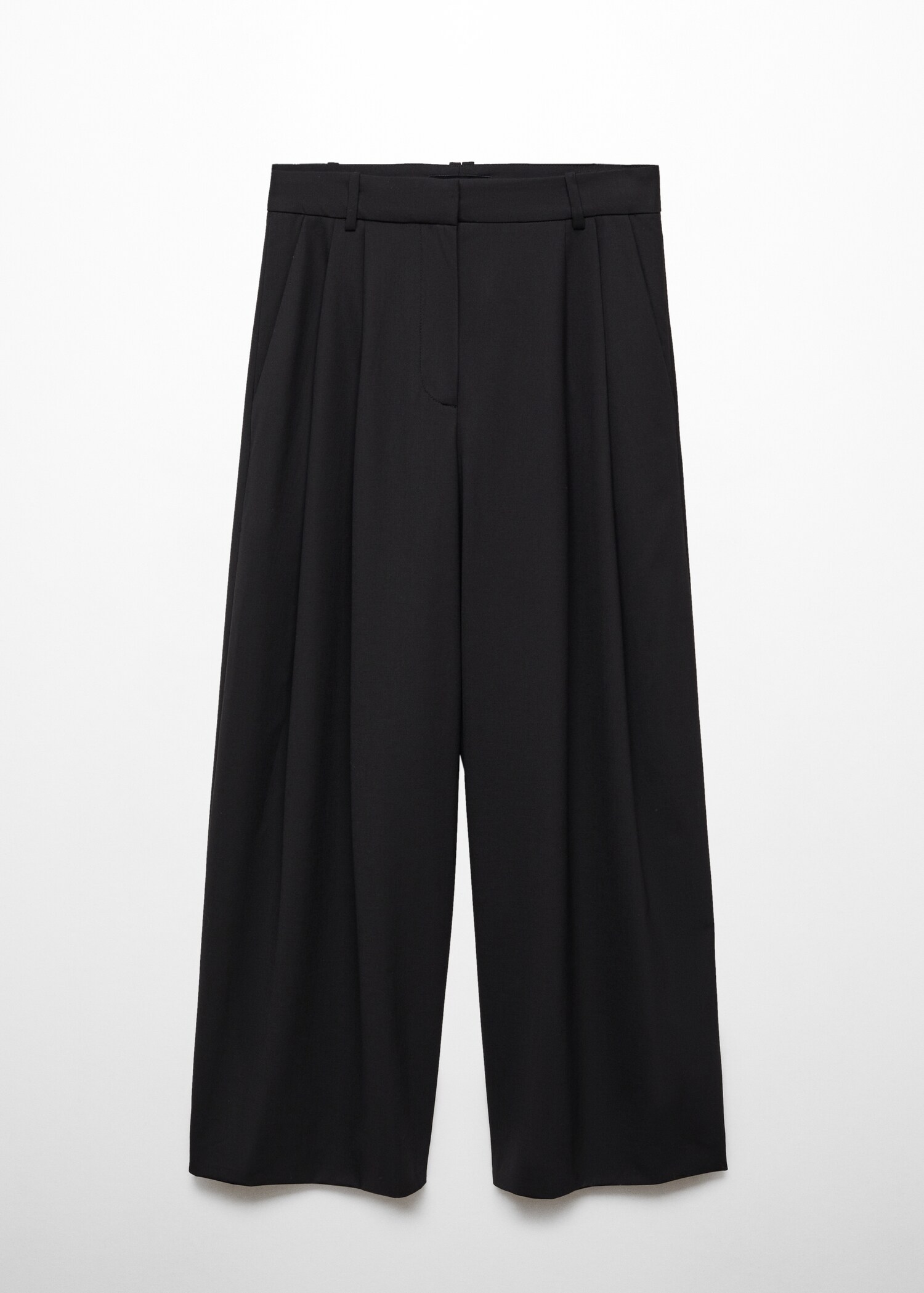Wideleg wool trousers - Article without model