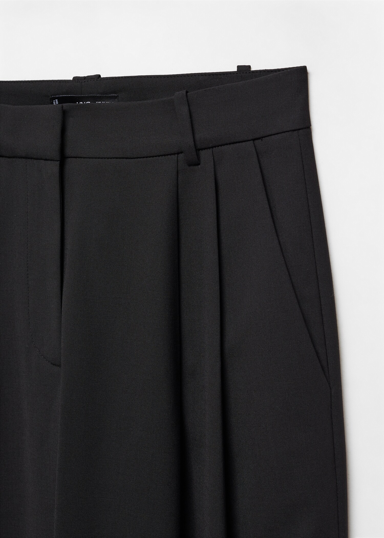 Wideleg wool trousers - Details of the article 8