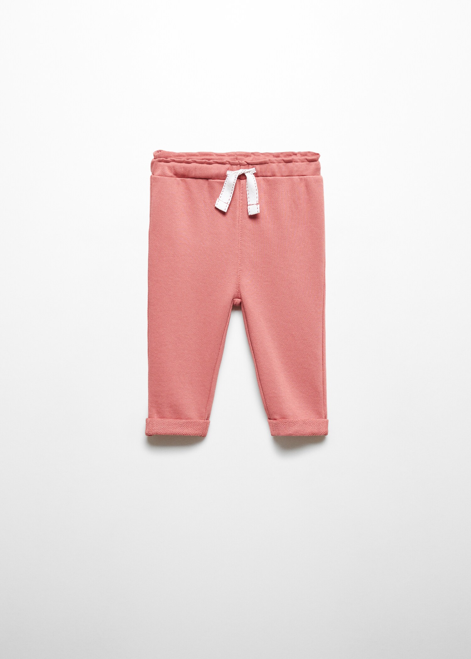 Cotton jogger-style trousers - Article without model
