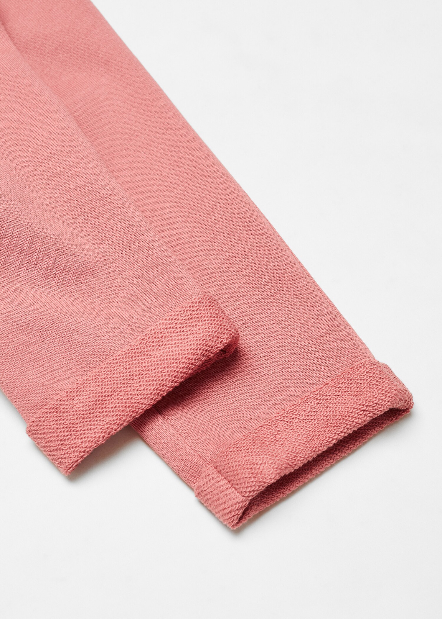Cotton jogger-style trousers - Details of the article 8