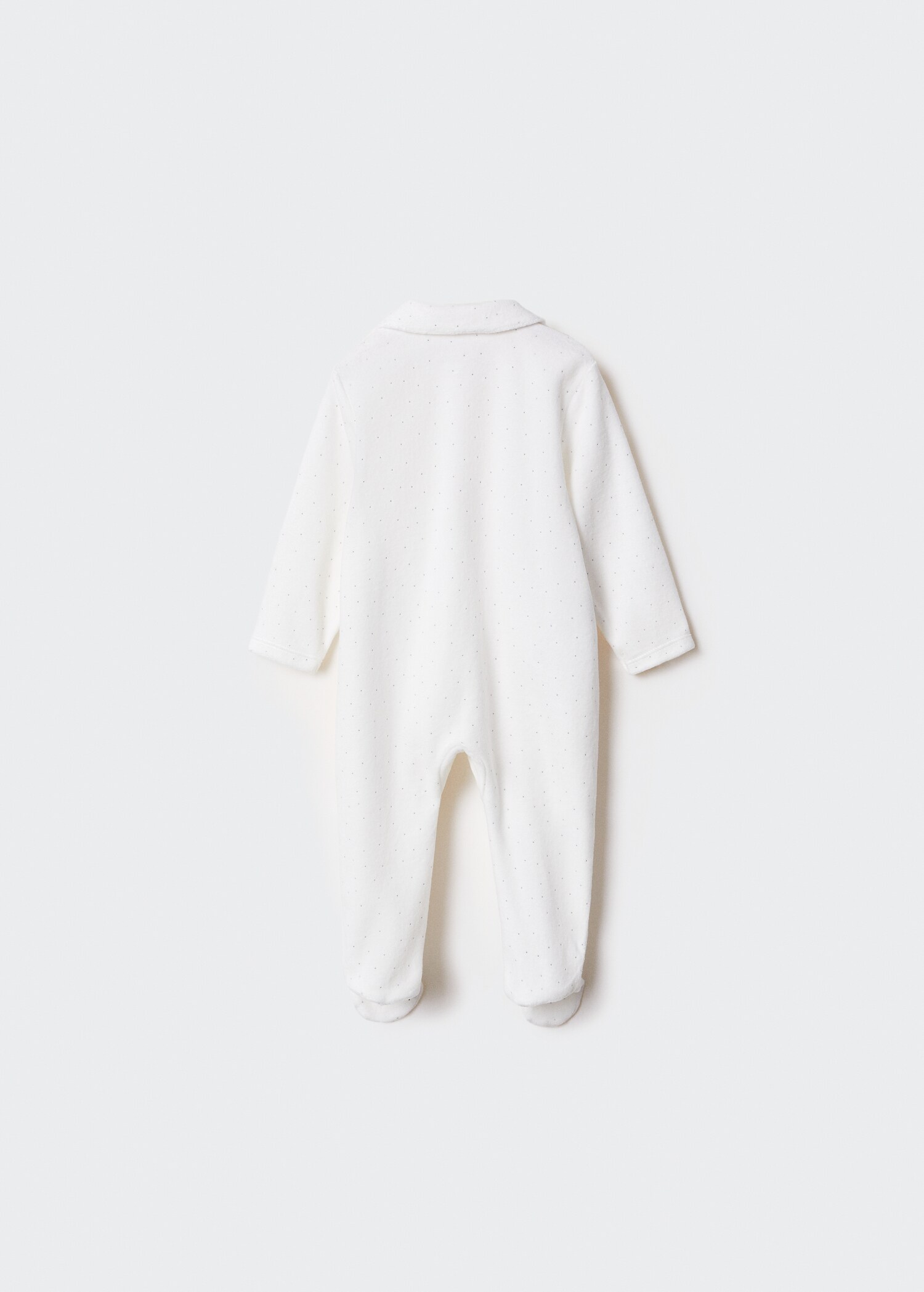 Gemusterter Pyjama-Body - Rückseite des Artikels