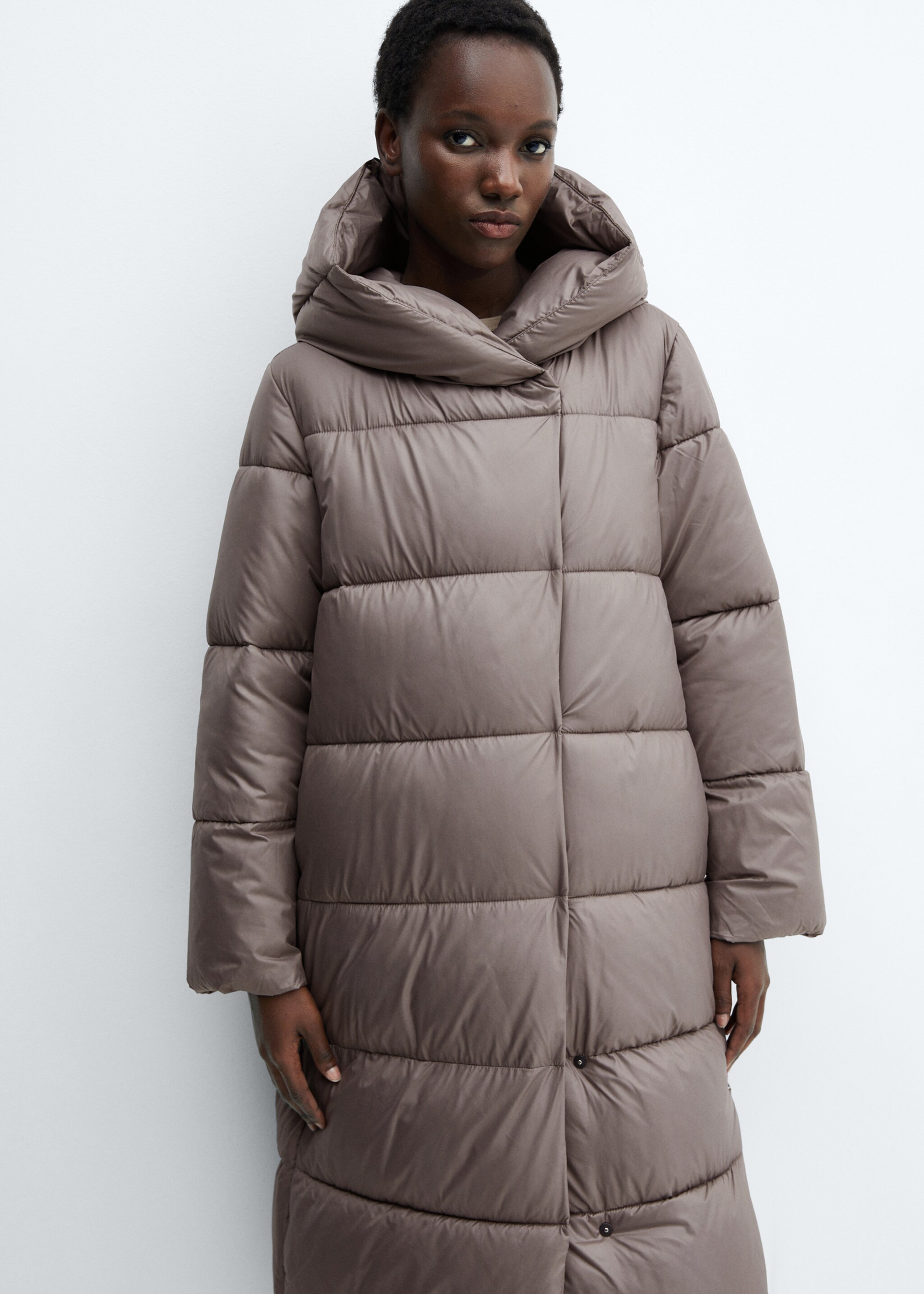 Quilted cross jacket - Details of the article 4
