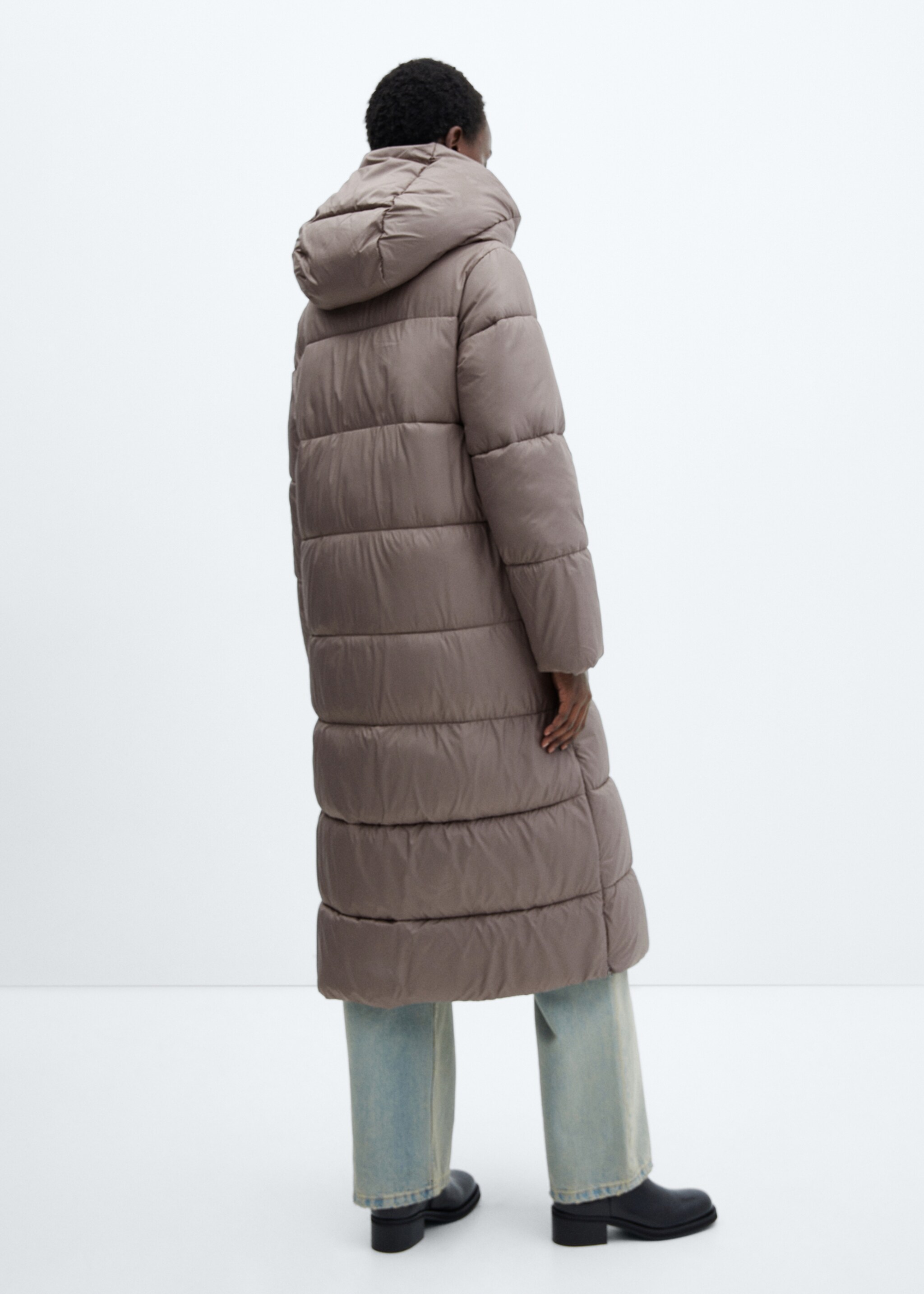 Quilted cross jacket - Reverse of the article