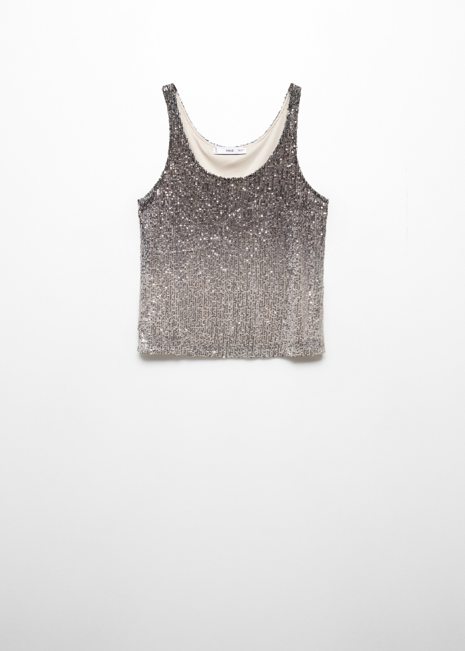 Sequined tank top - Article without model