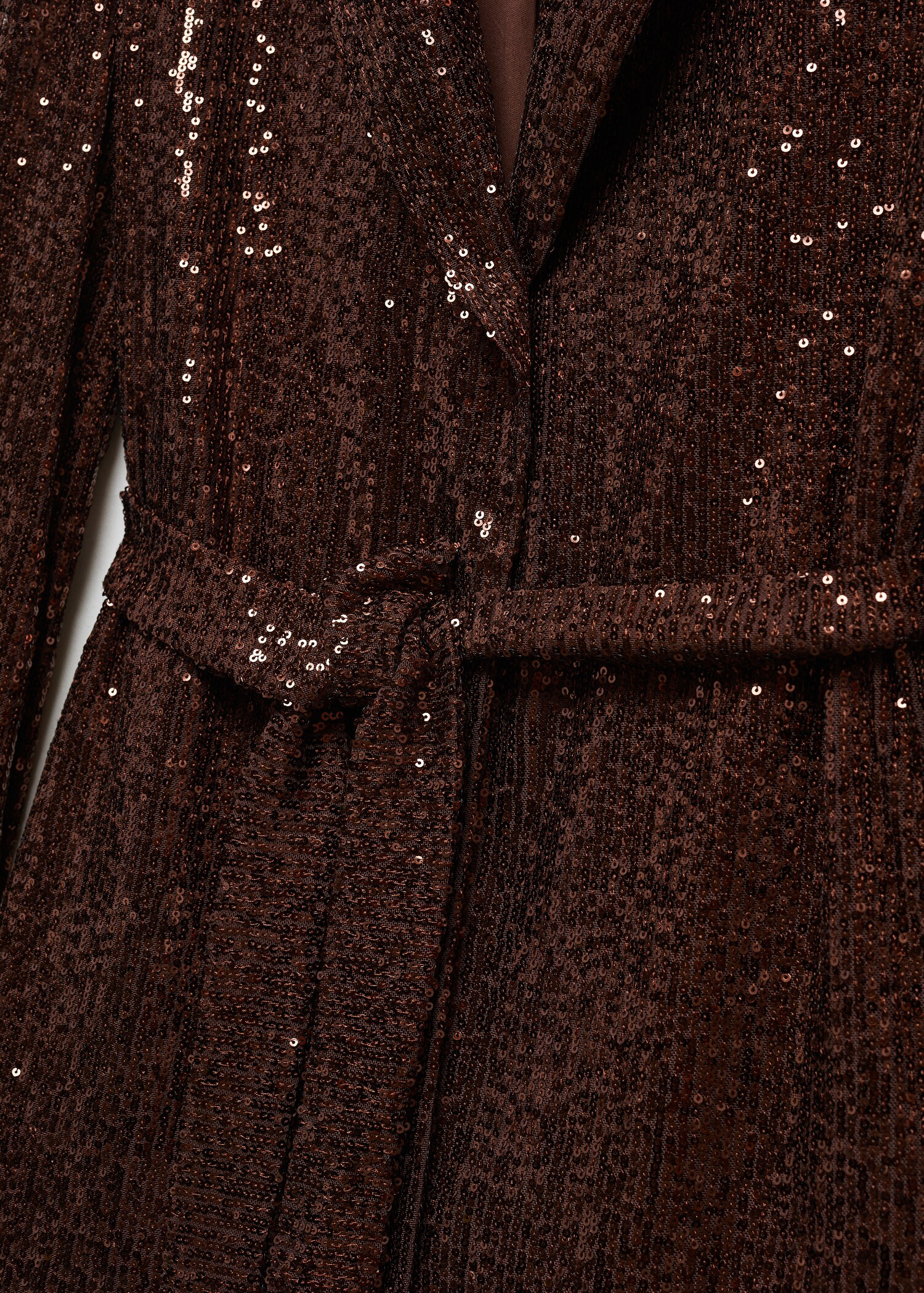 Paillettenblazer mit Gürtel - Detail des Artikels 8