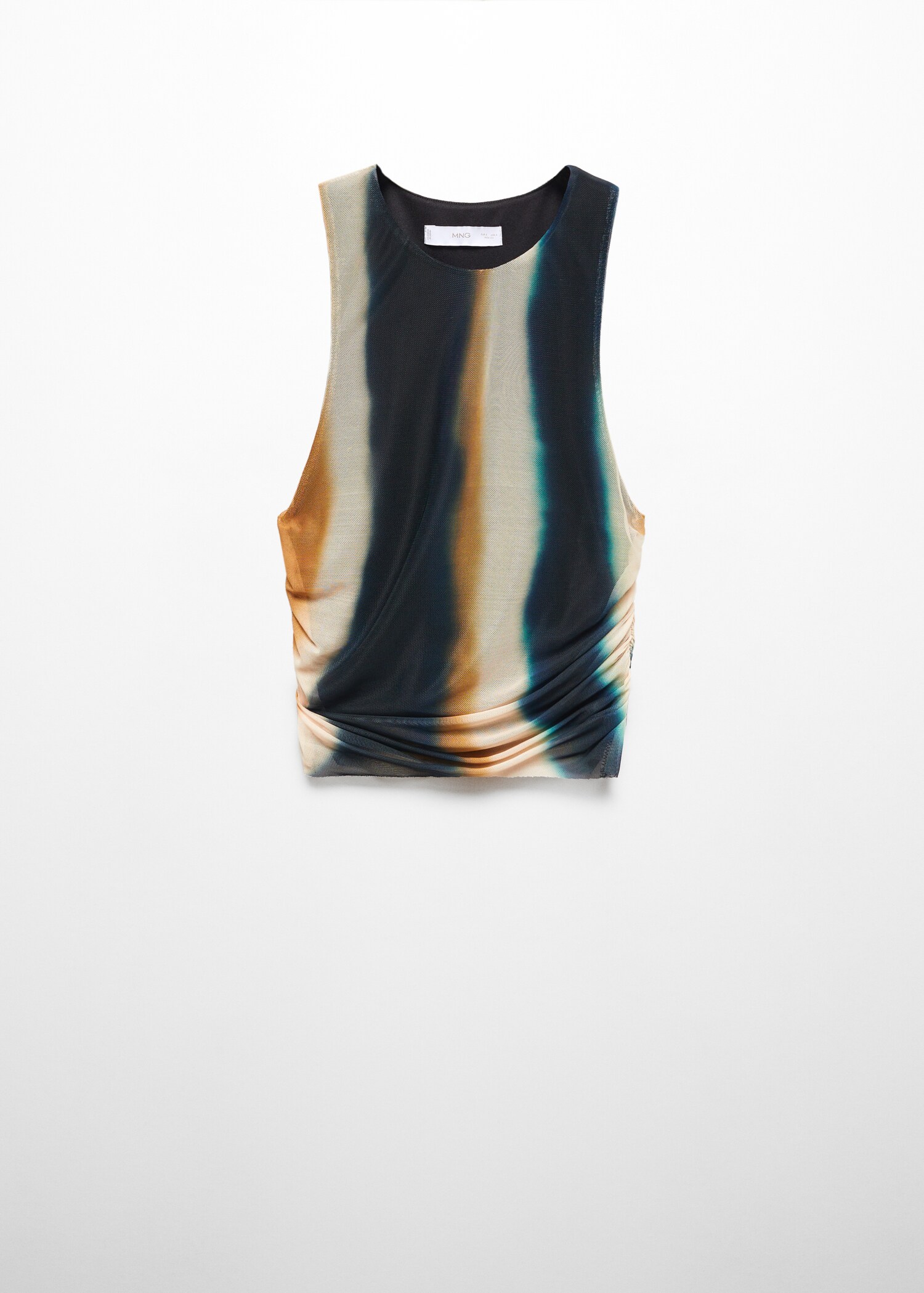 Tie-dye mesh top - Article without model
