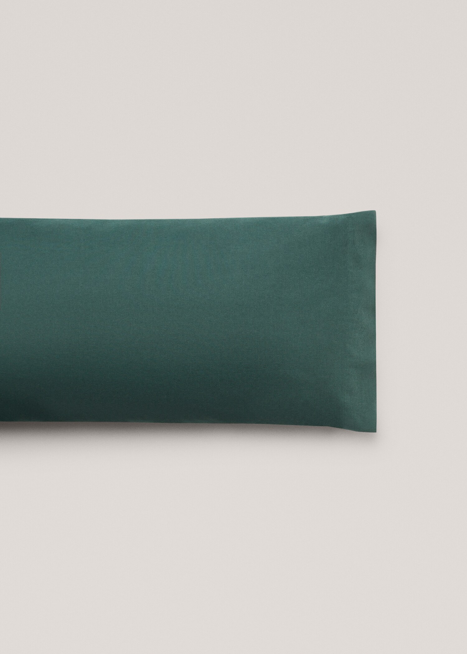 Plain flannel pillow case 45x110cm - Article without model