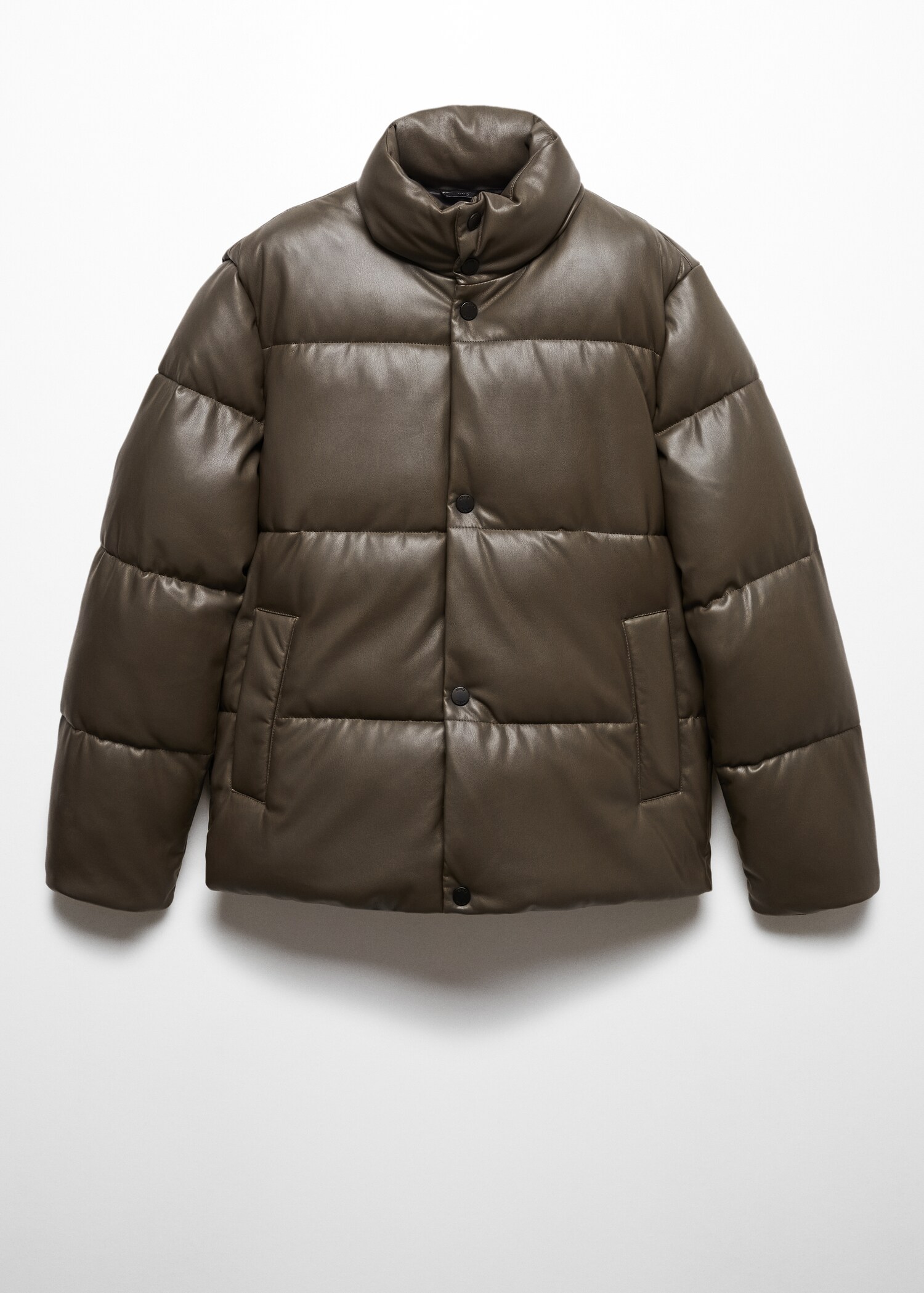 Anorak matelassé simili-cuir - Article sans modèle