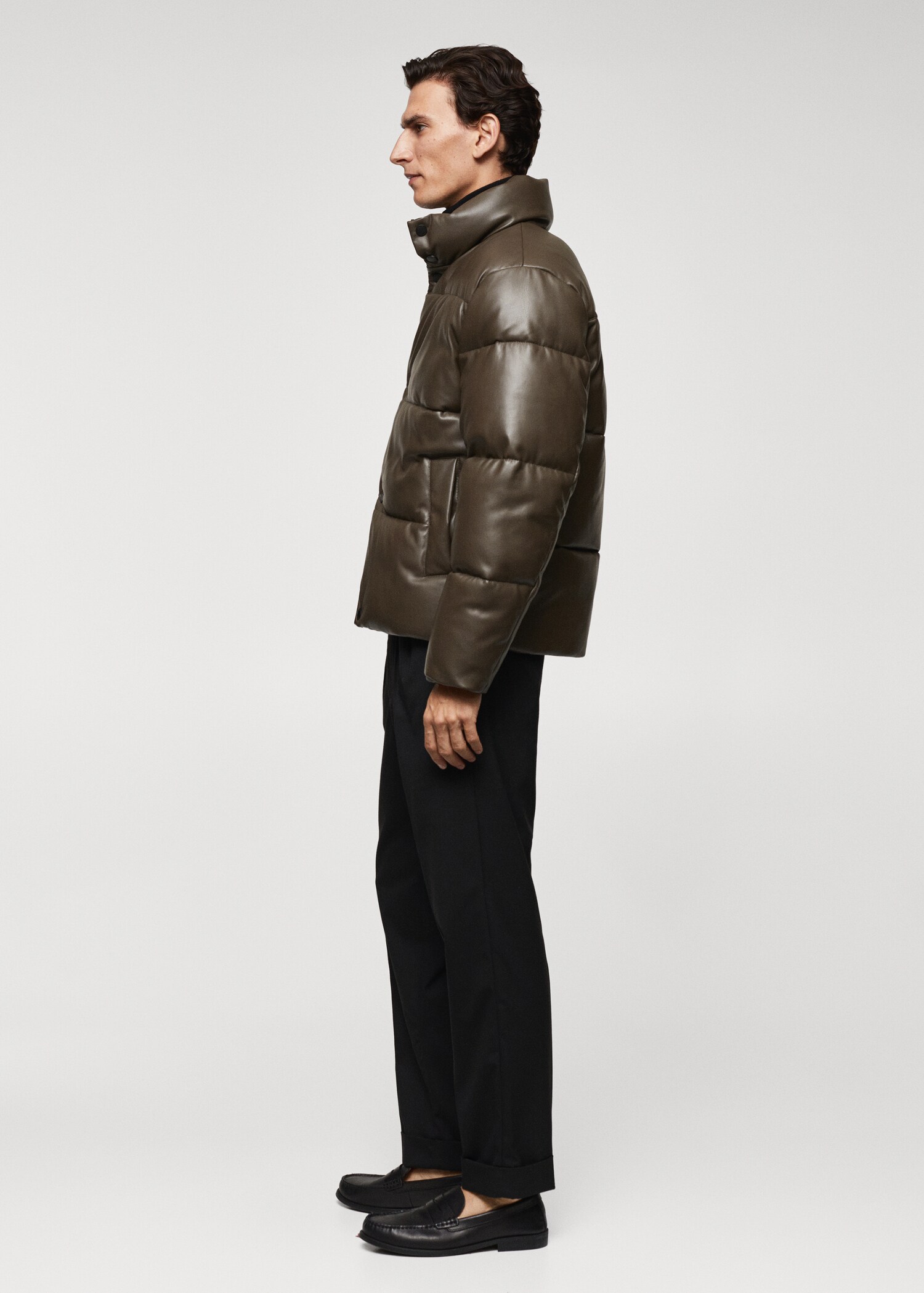 Anorak matelassé simili-cuir - Détail de l'article 2