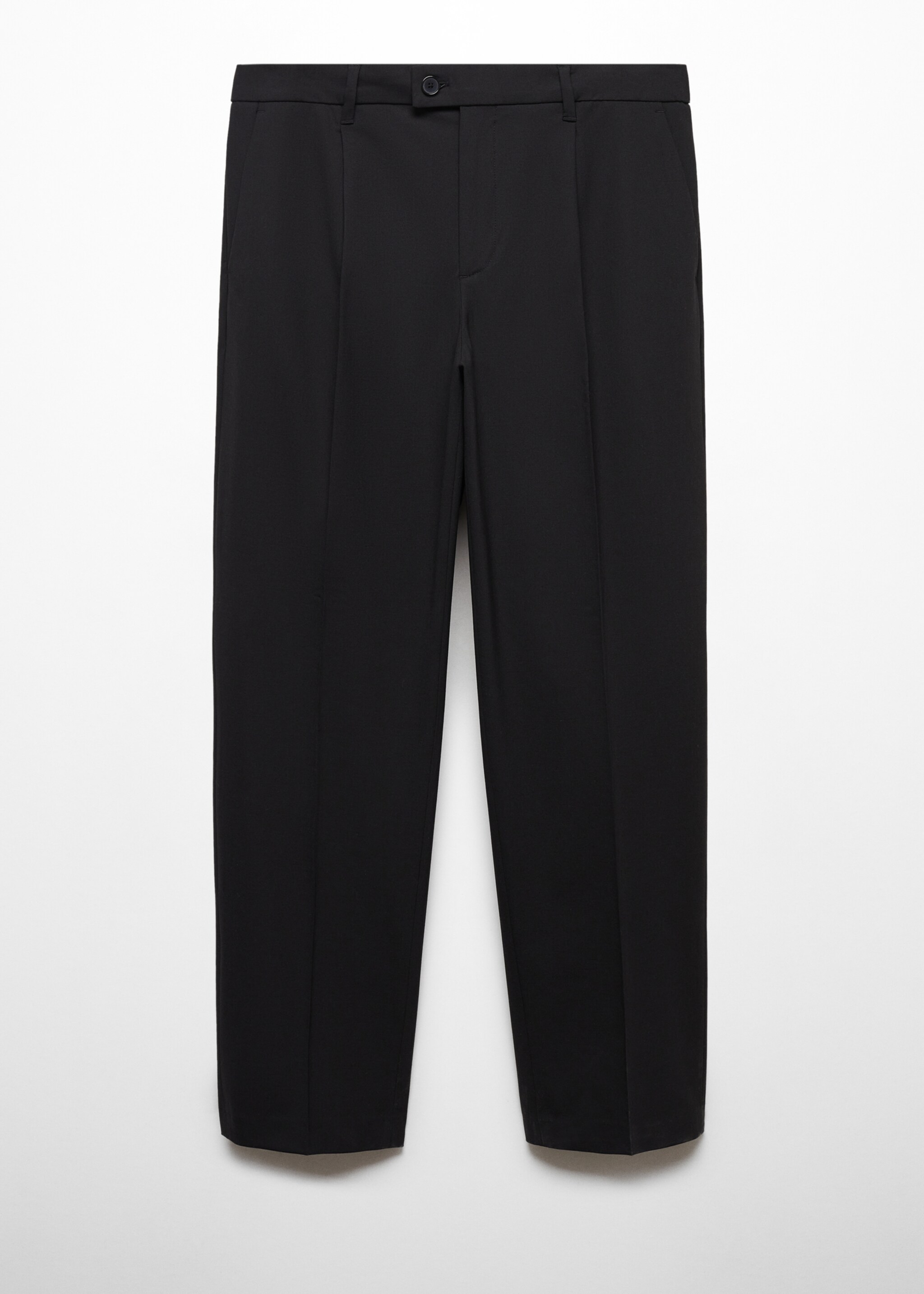 Relaxed-fit wool trousers - Article without model