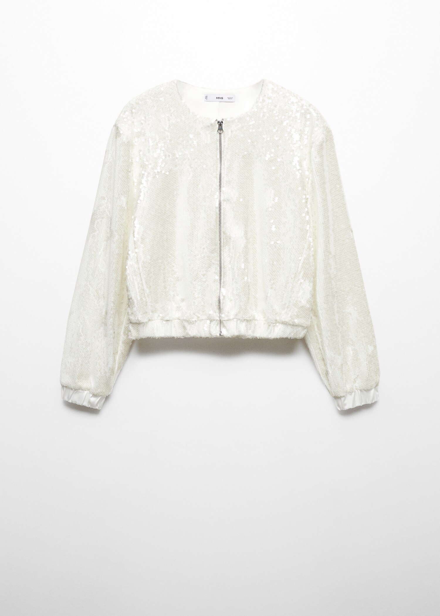 Bomber paillettes - Articolo senza modello