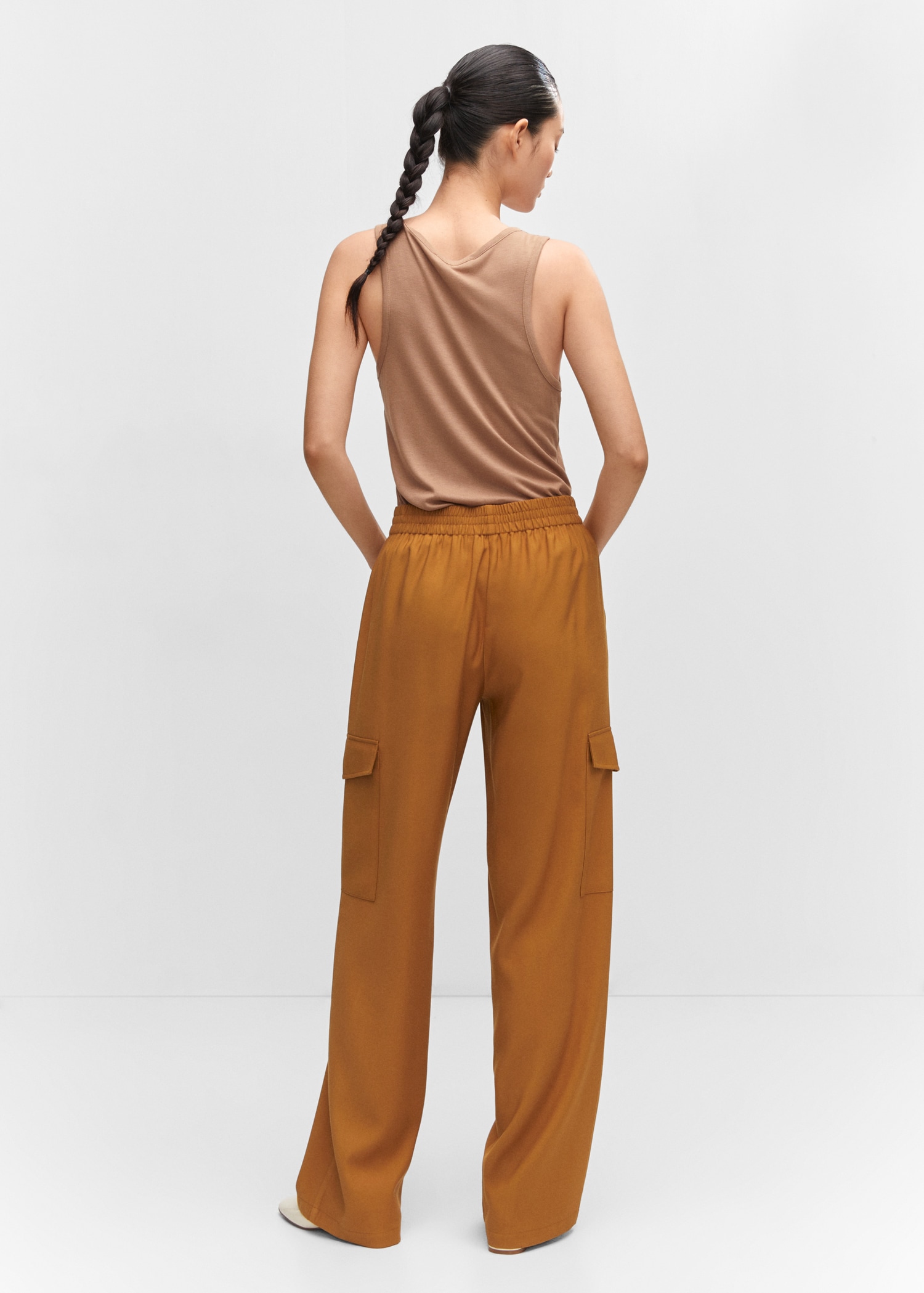 Pantalon cargo fluide Femme MANGO OUTLET France métropolitaine