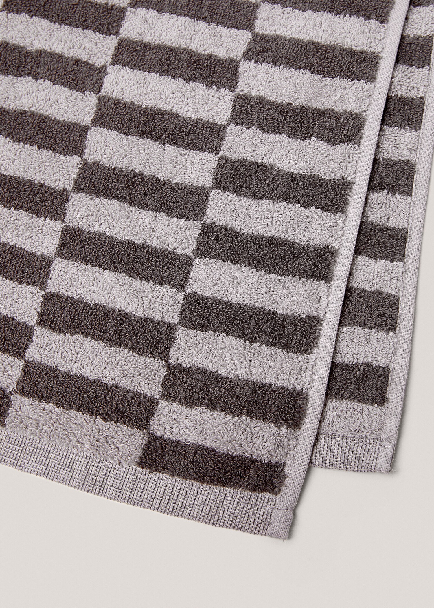 Check bath towel 90x150cm - Details of the article 1