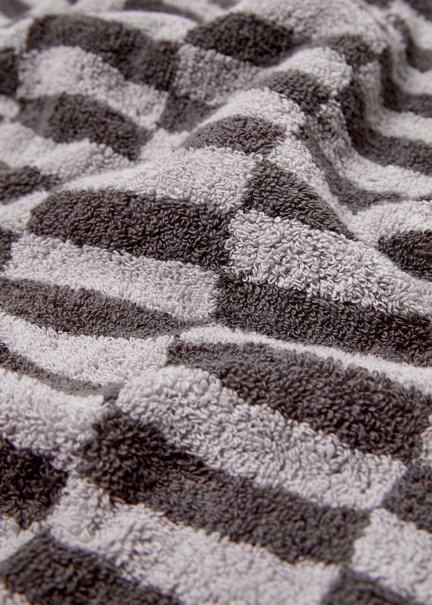 Check bath towel 90x150cm - Details of the article 2