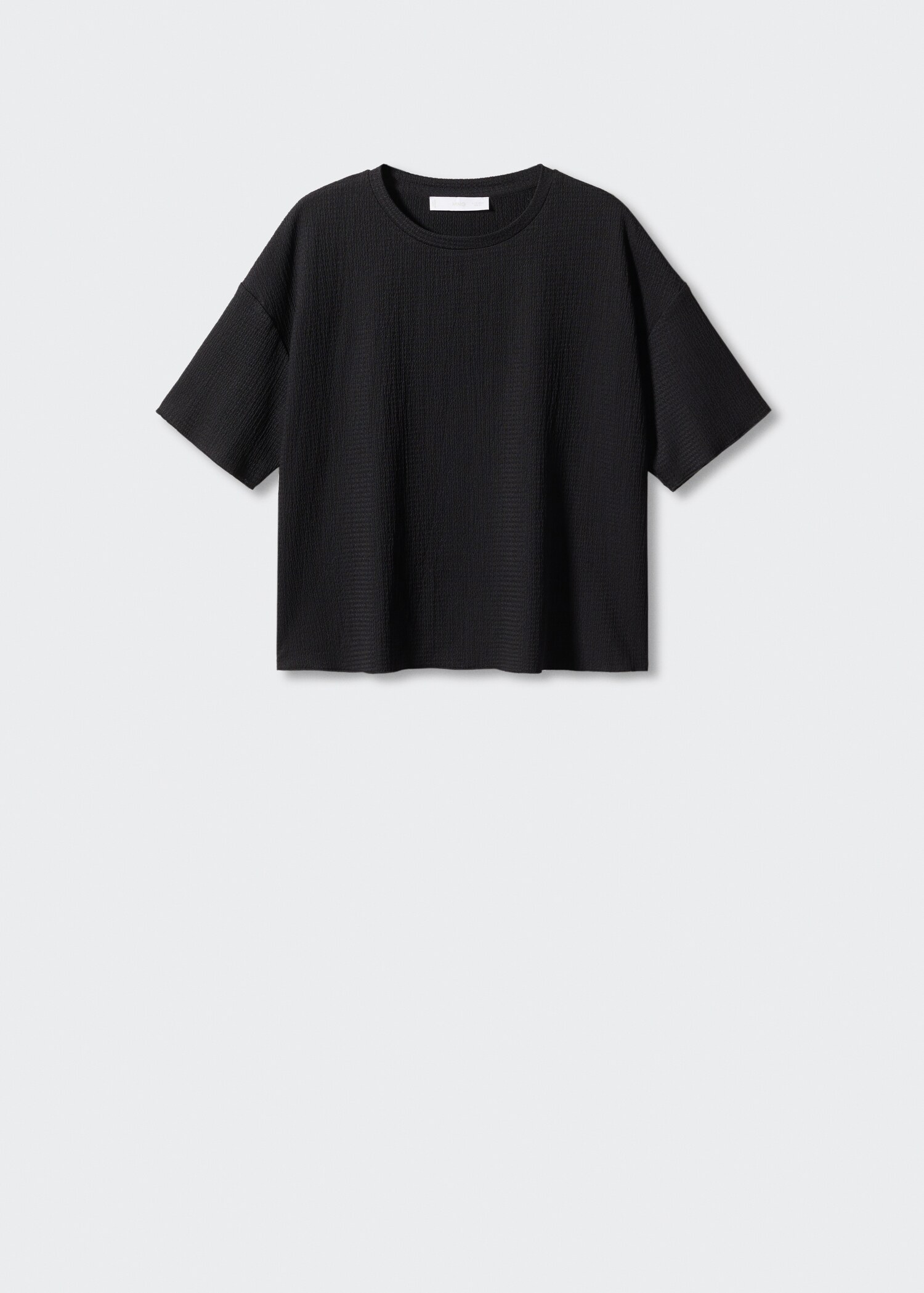 T-shirt oversize texture - Articolo senza modello
