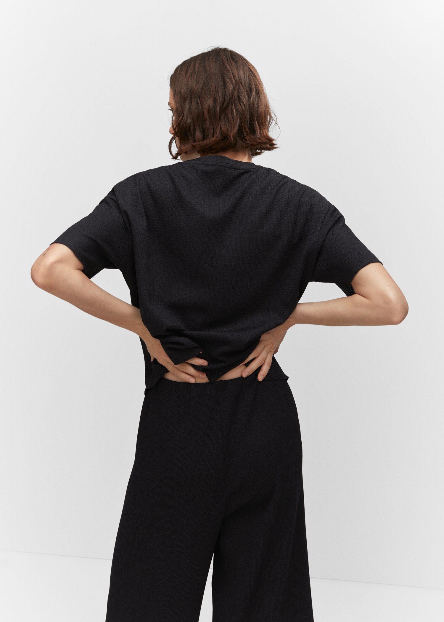 T-shirt oversize texture - Retro dell'articolo