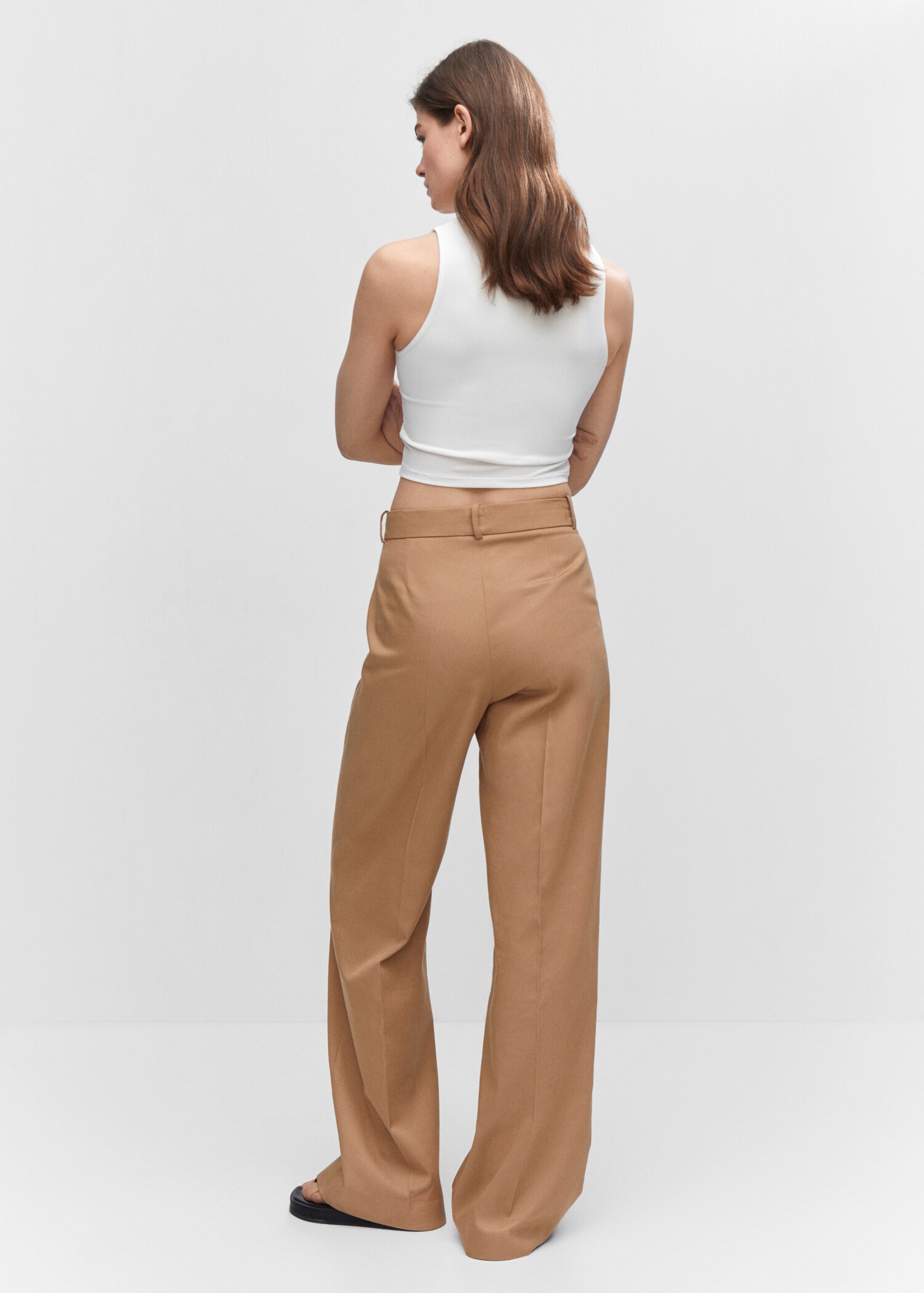 Crop top halter neck - Reverse of the article