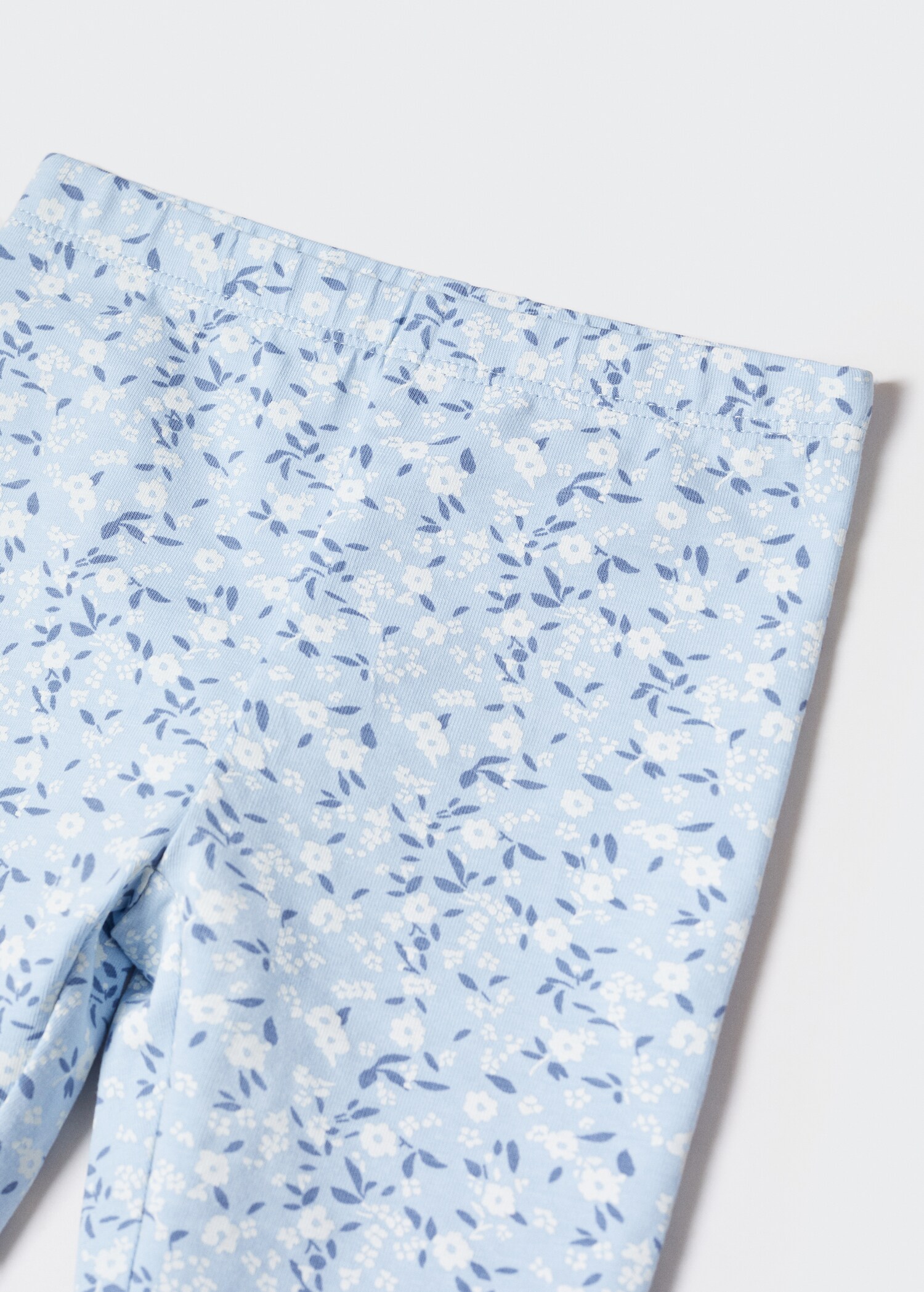 Printed cotton leggings - Details of the article 0