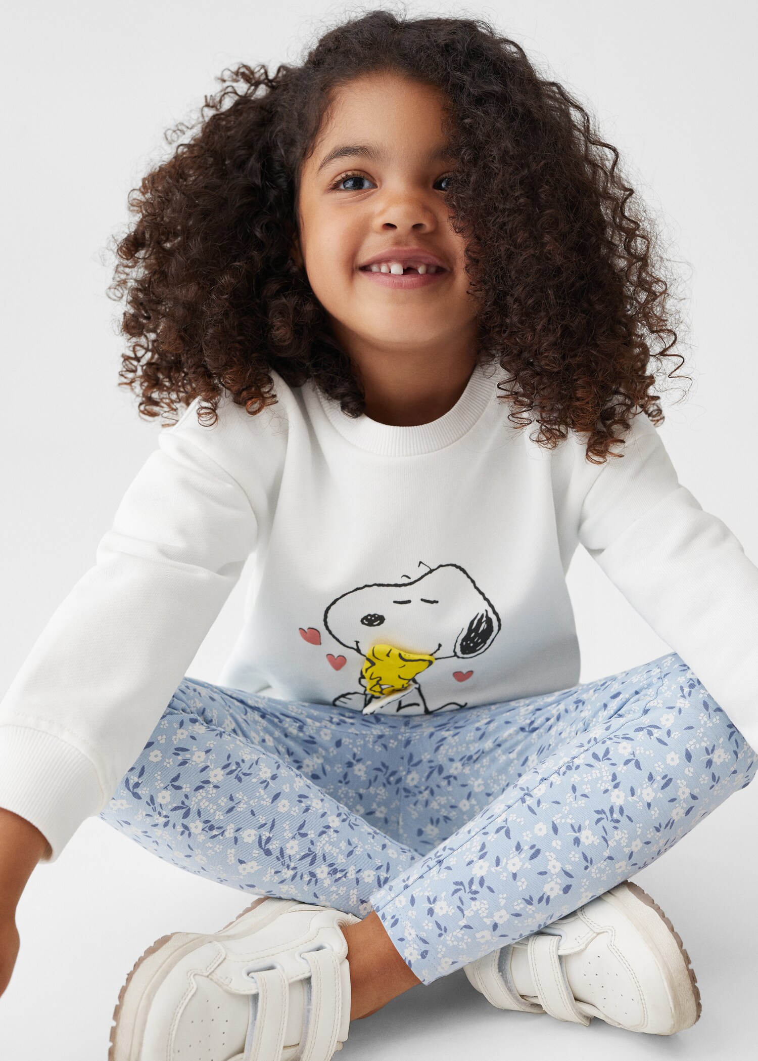 Printed cotton leggings - Details of the article 2