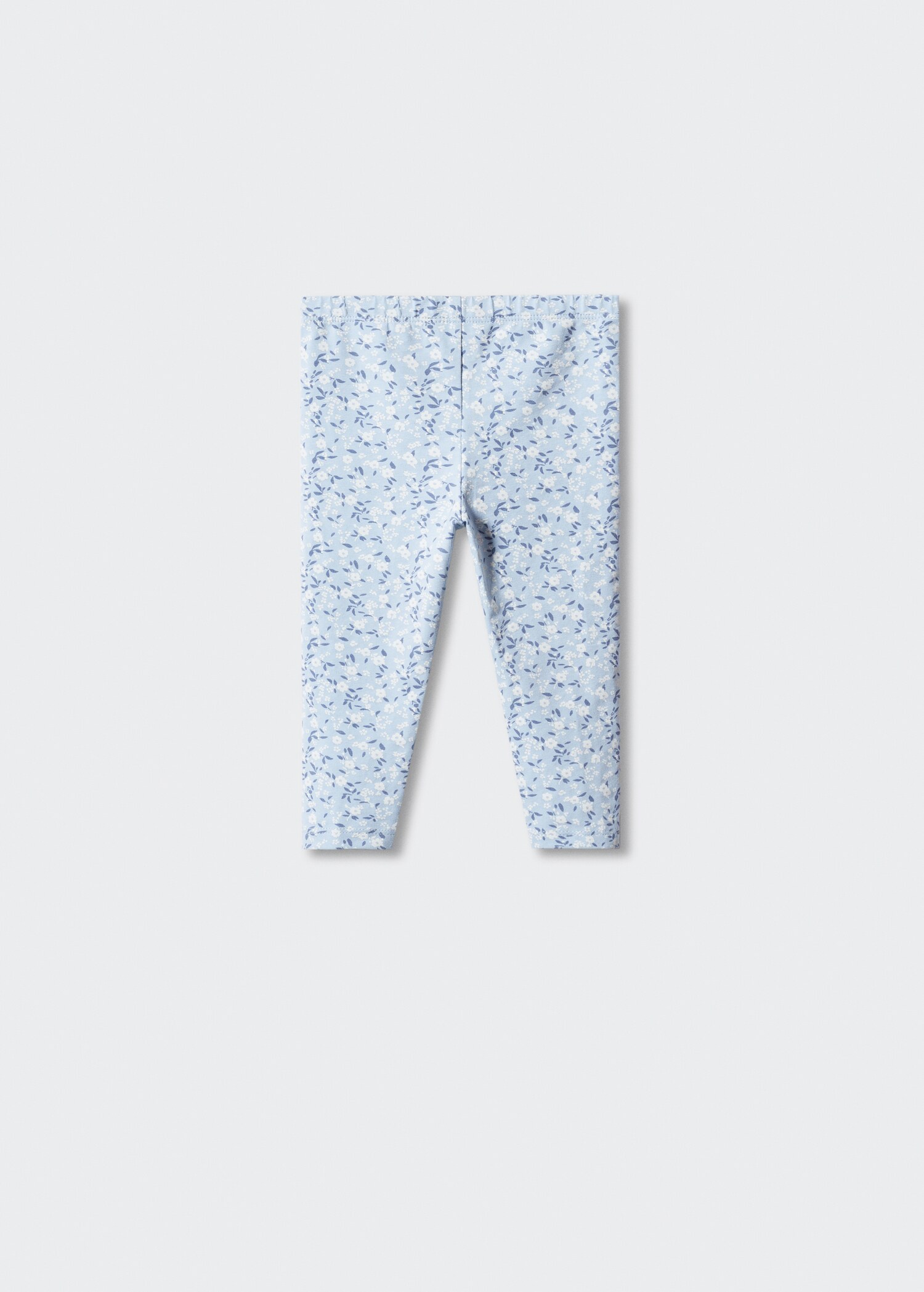 Printed cotton leggings - Reverse of the article