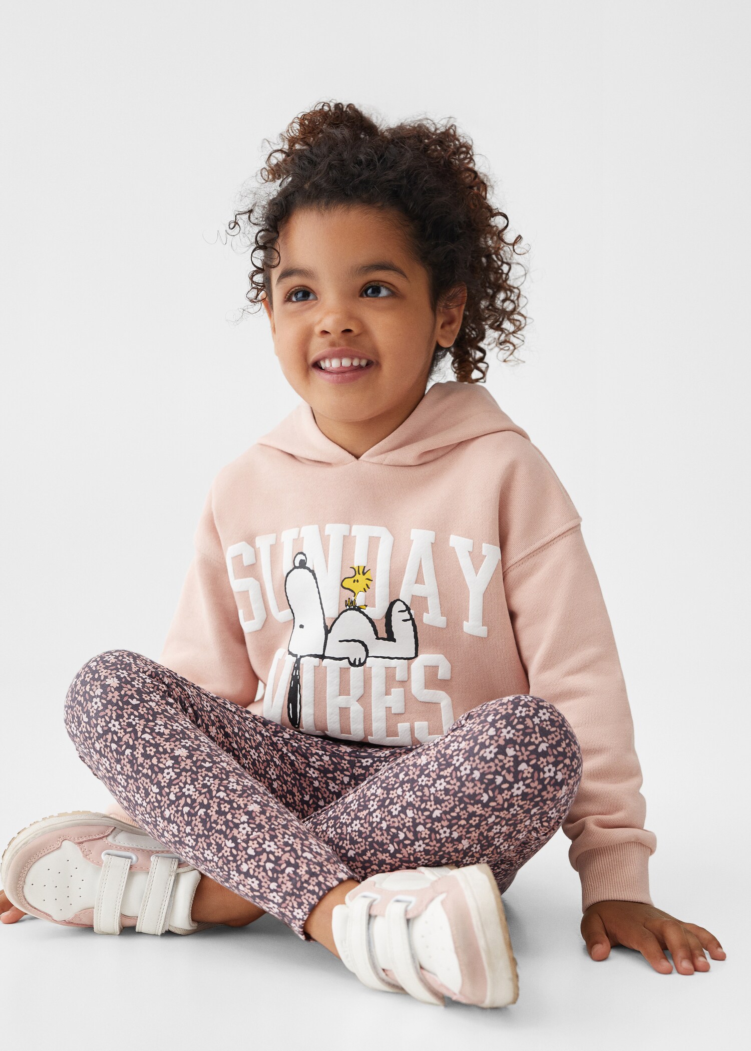 Printed cotton leggings - Details of the article 2