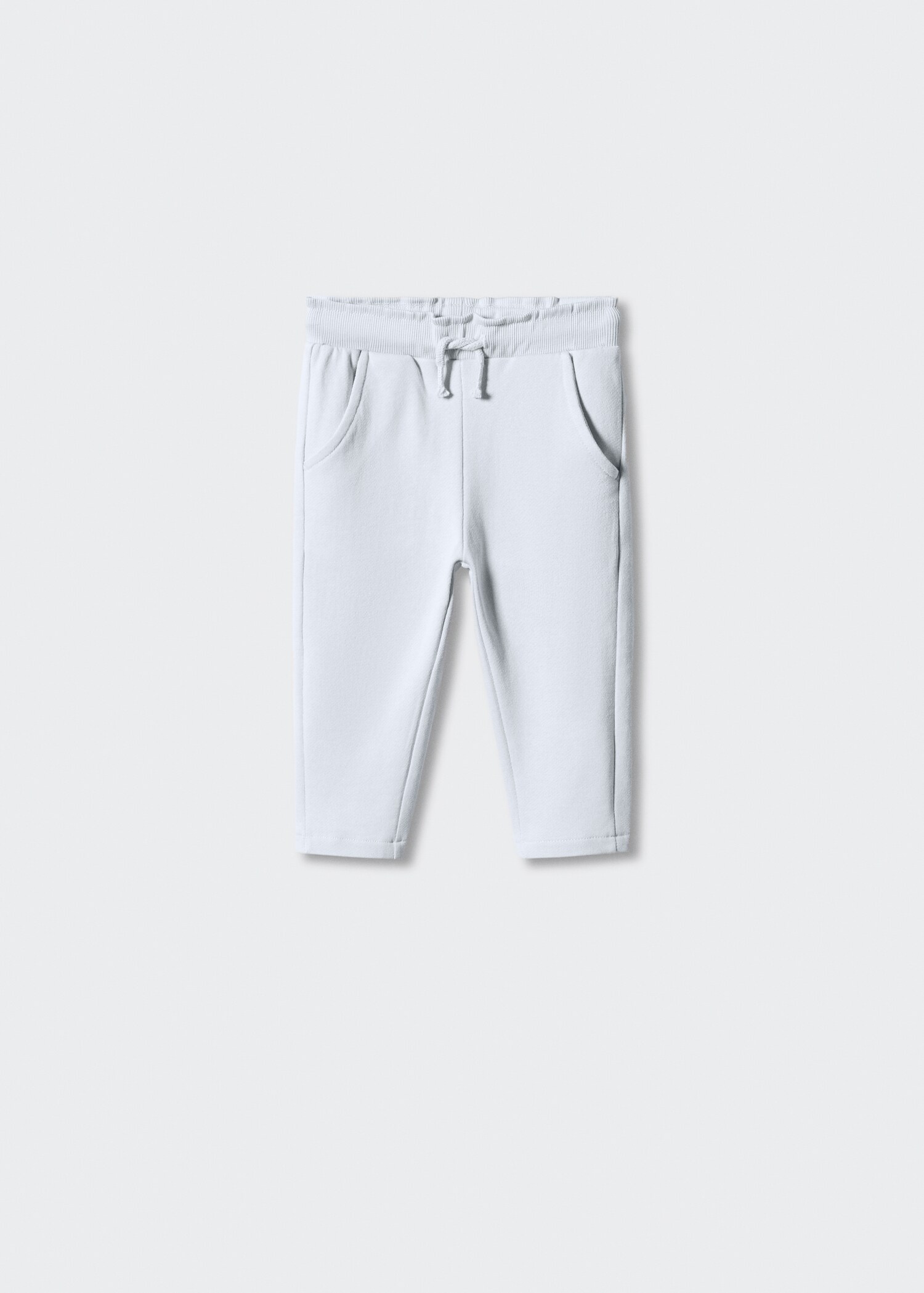 Cotton jogger-style trousers - Article without model