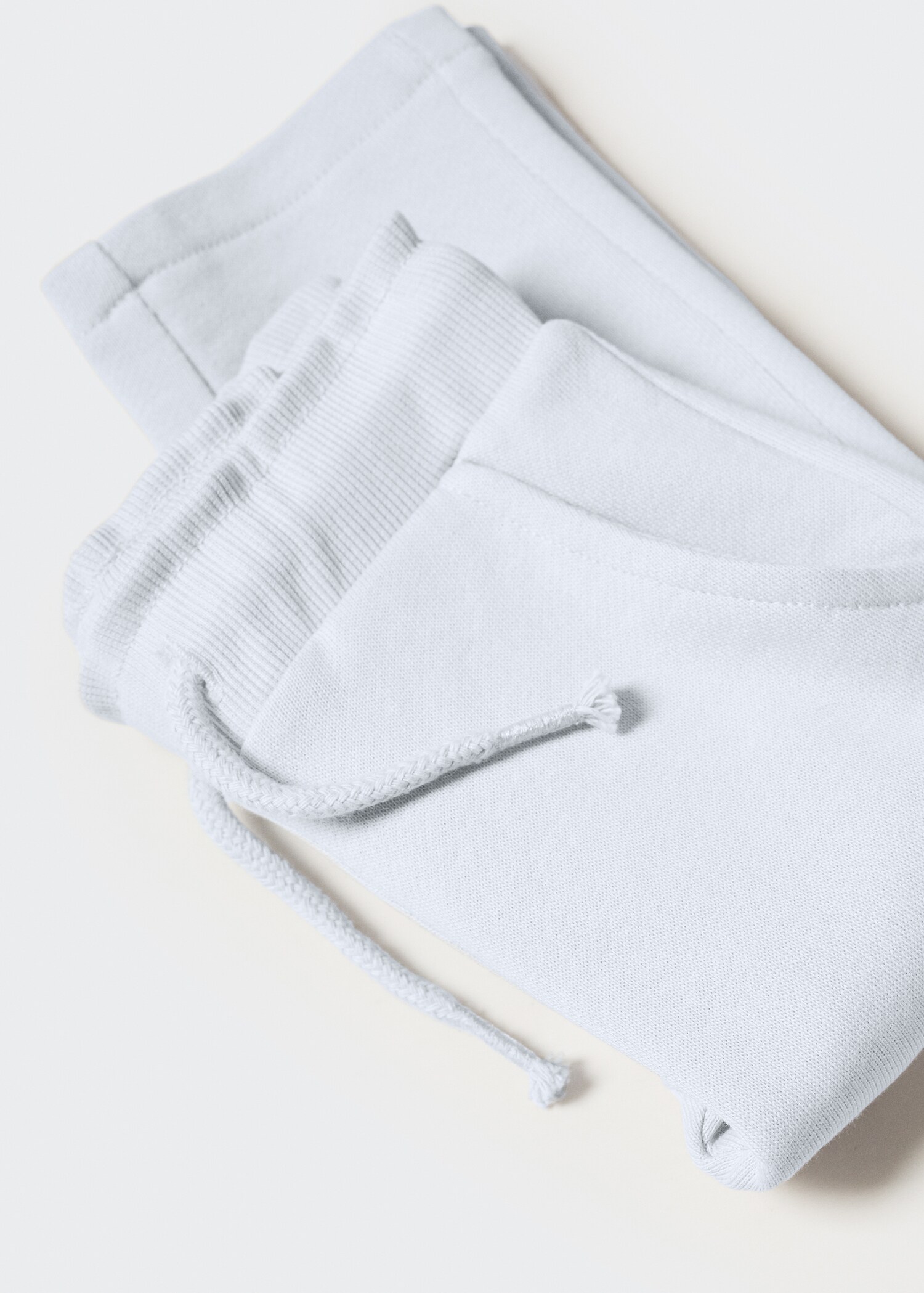 Cotton jogger-style trousers - Details of the article 0