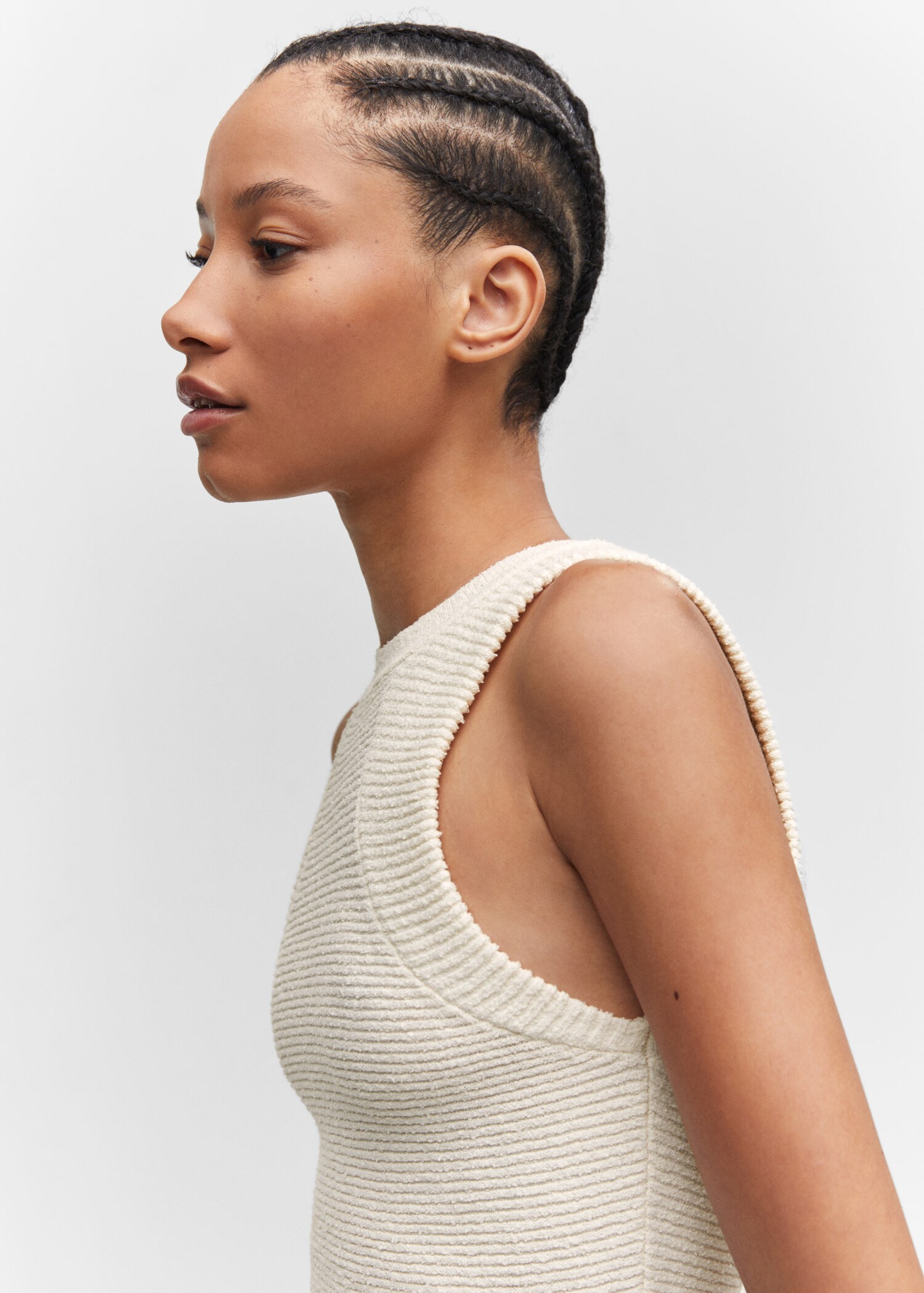 Top cropped de malha - Pormenor do artigo 1