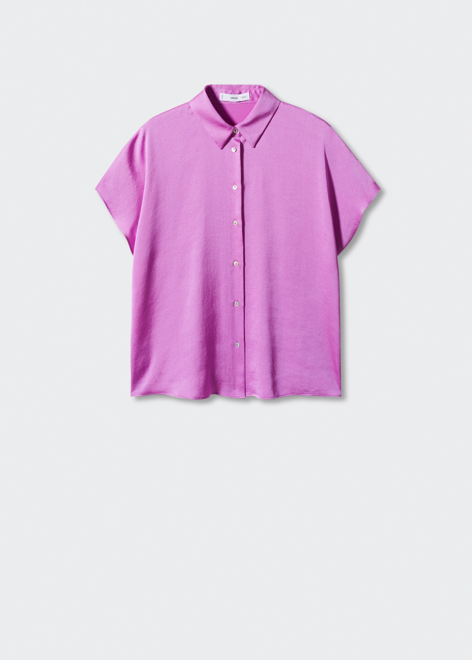Short-sleeve button-down shirt - Article without model
