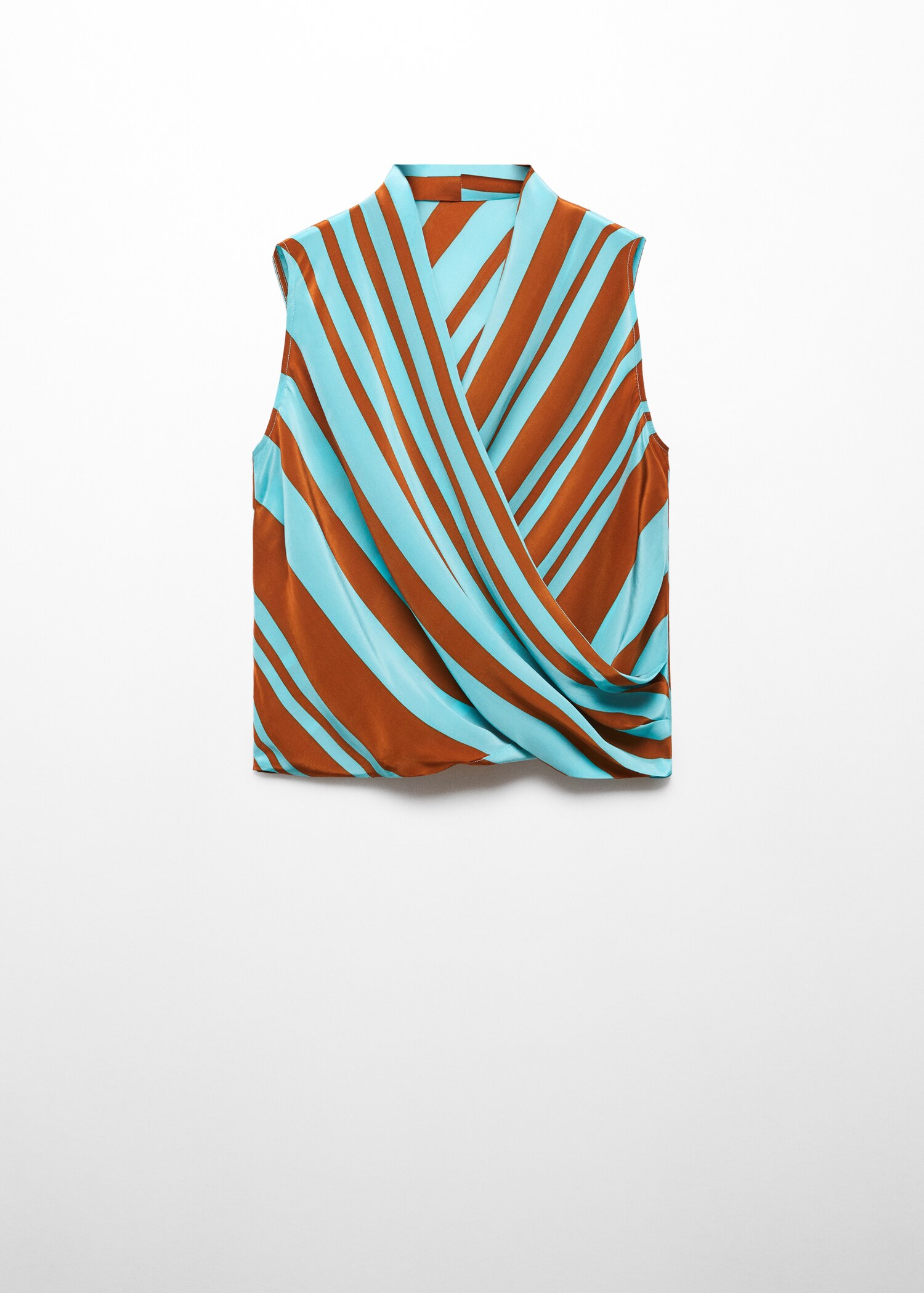 Blusa cruzada rayas - Artículo sin modelo