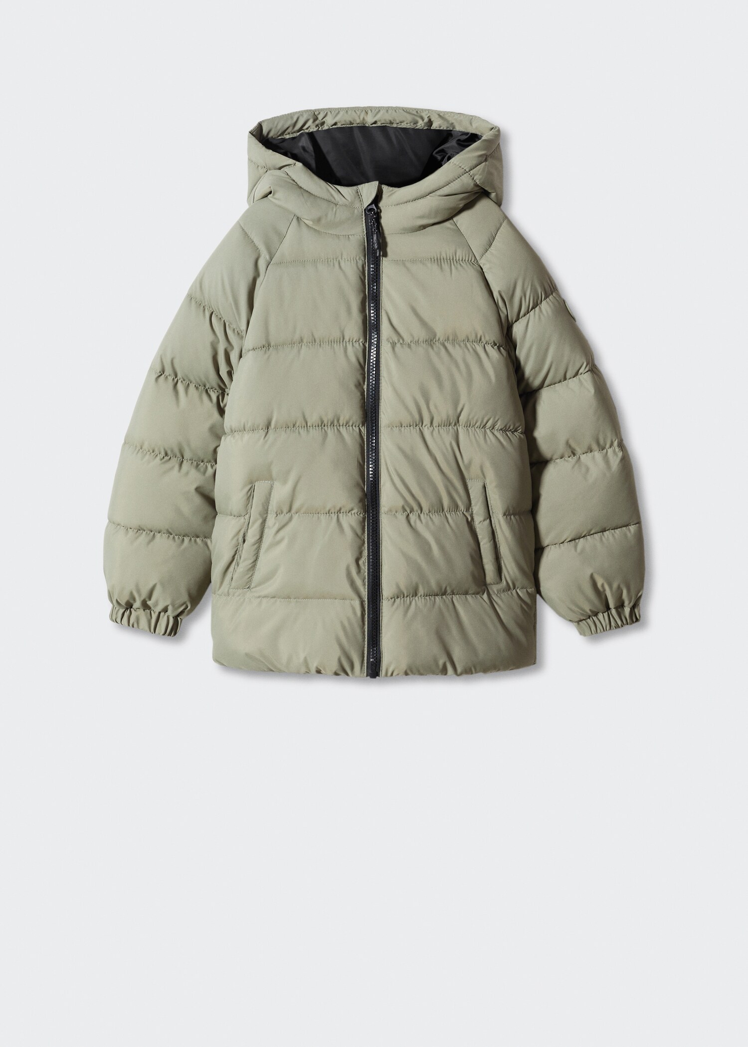 Hood quilted coat - Article without model