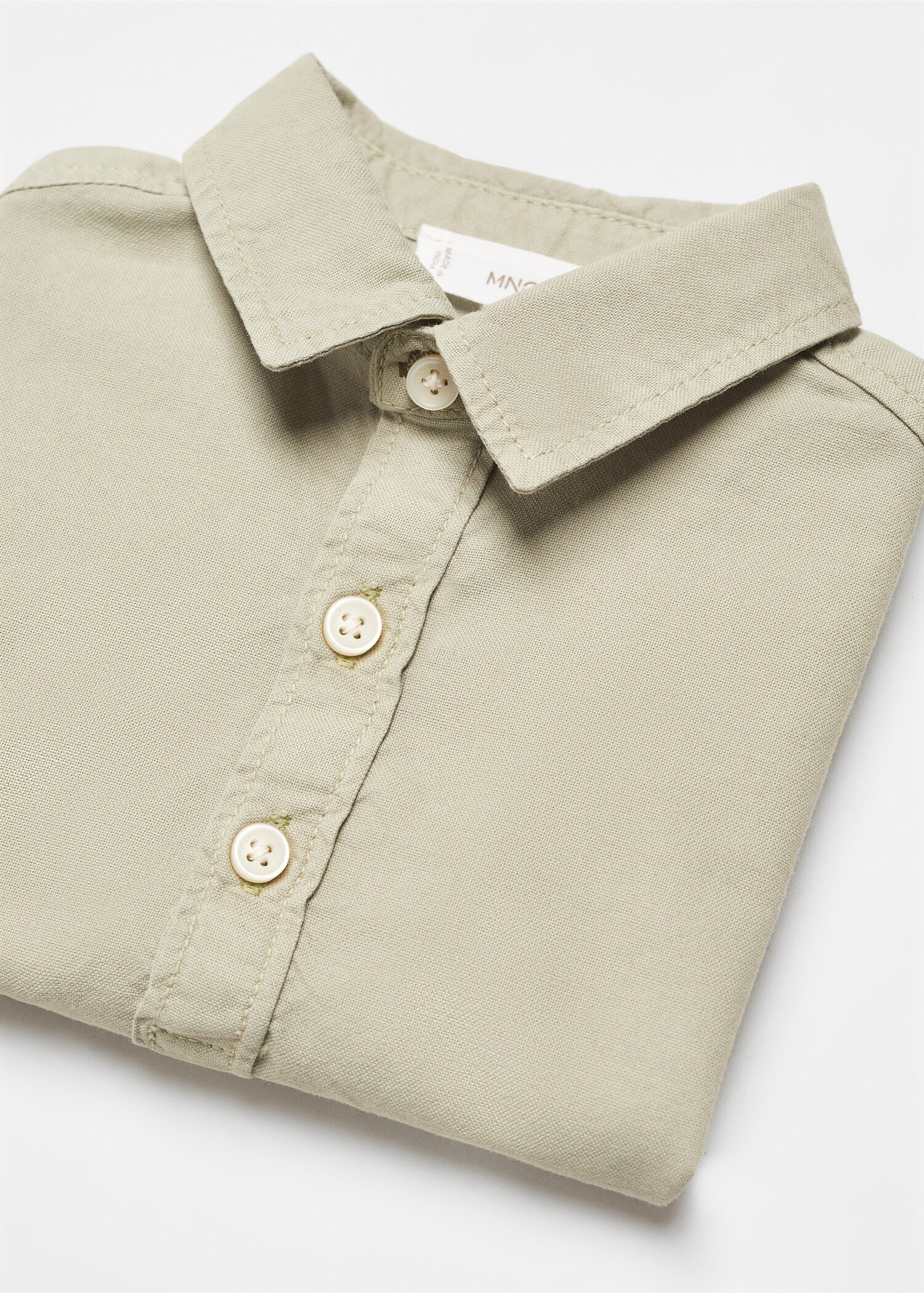 Camisa regular fit cotó - Detall de l'article 0