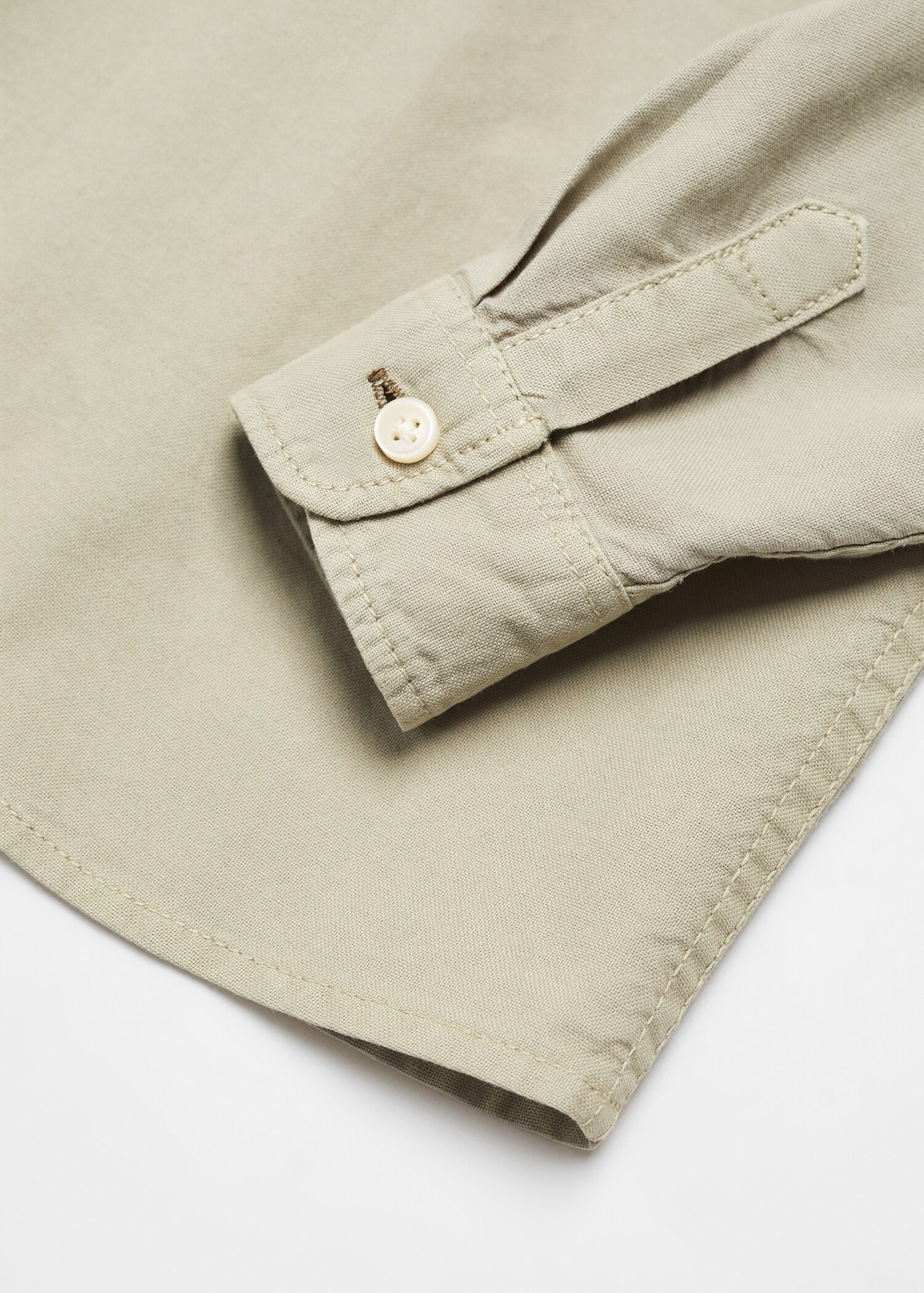 Camisa regular fit cotó - Detall de l'article 8