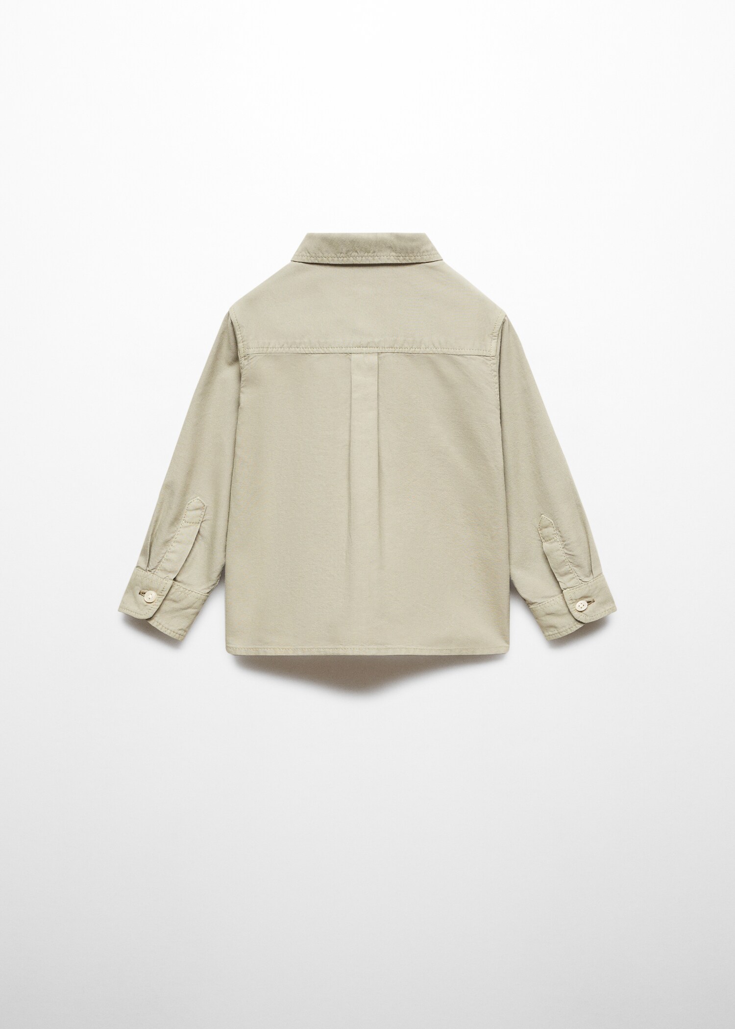 Camisa regular fit cotó - Revers de l'article