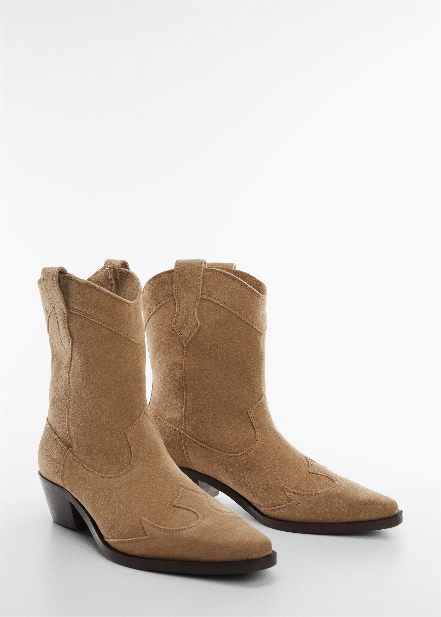 Botas Mujer Botas Mango Rebajas Botines Cowboy Botines Serraje