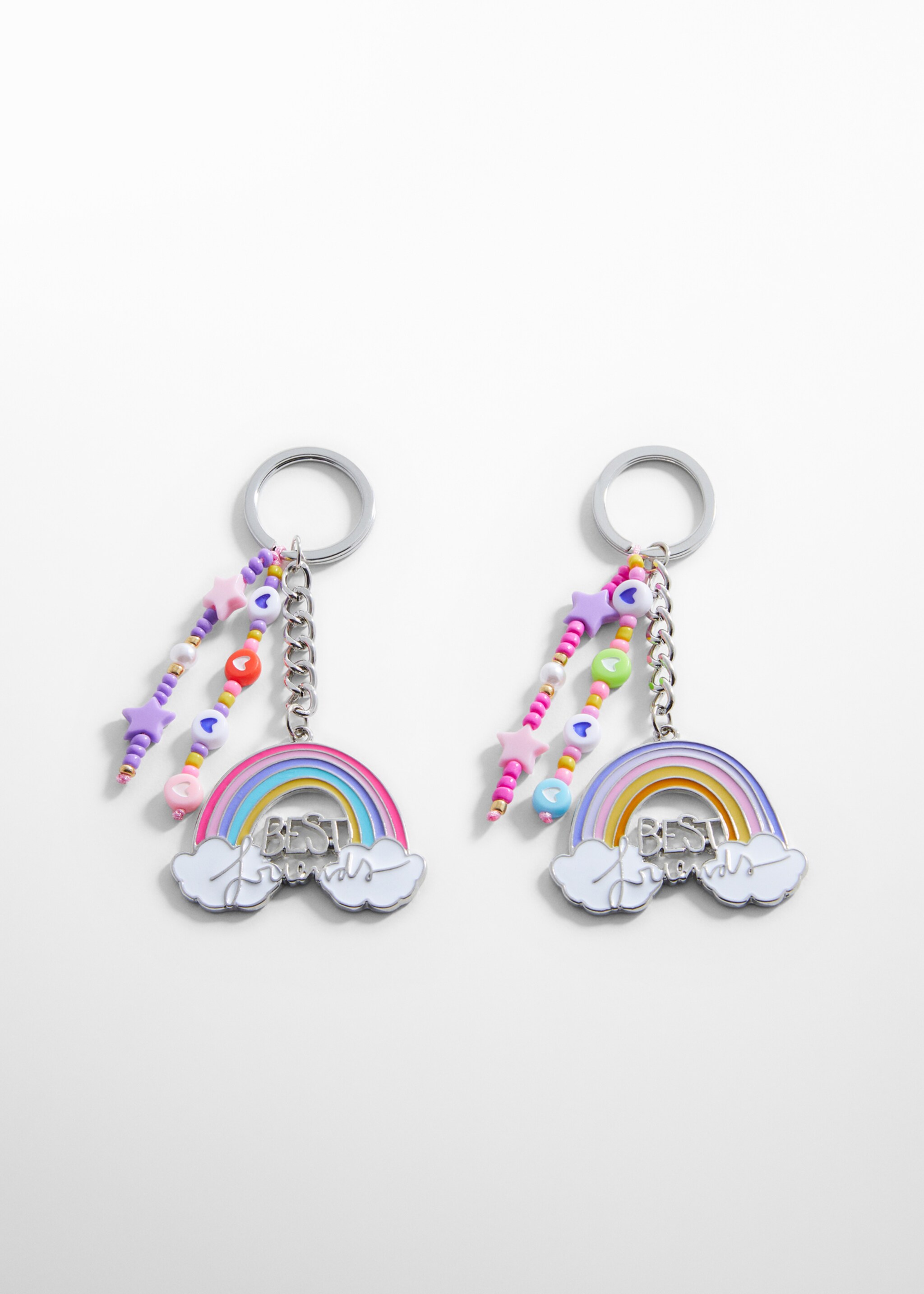 Pack of 2 best friends keychains - Article without model, Lilac. Ref: 57063267-00.