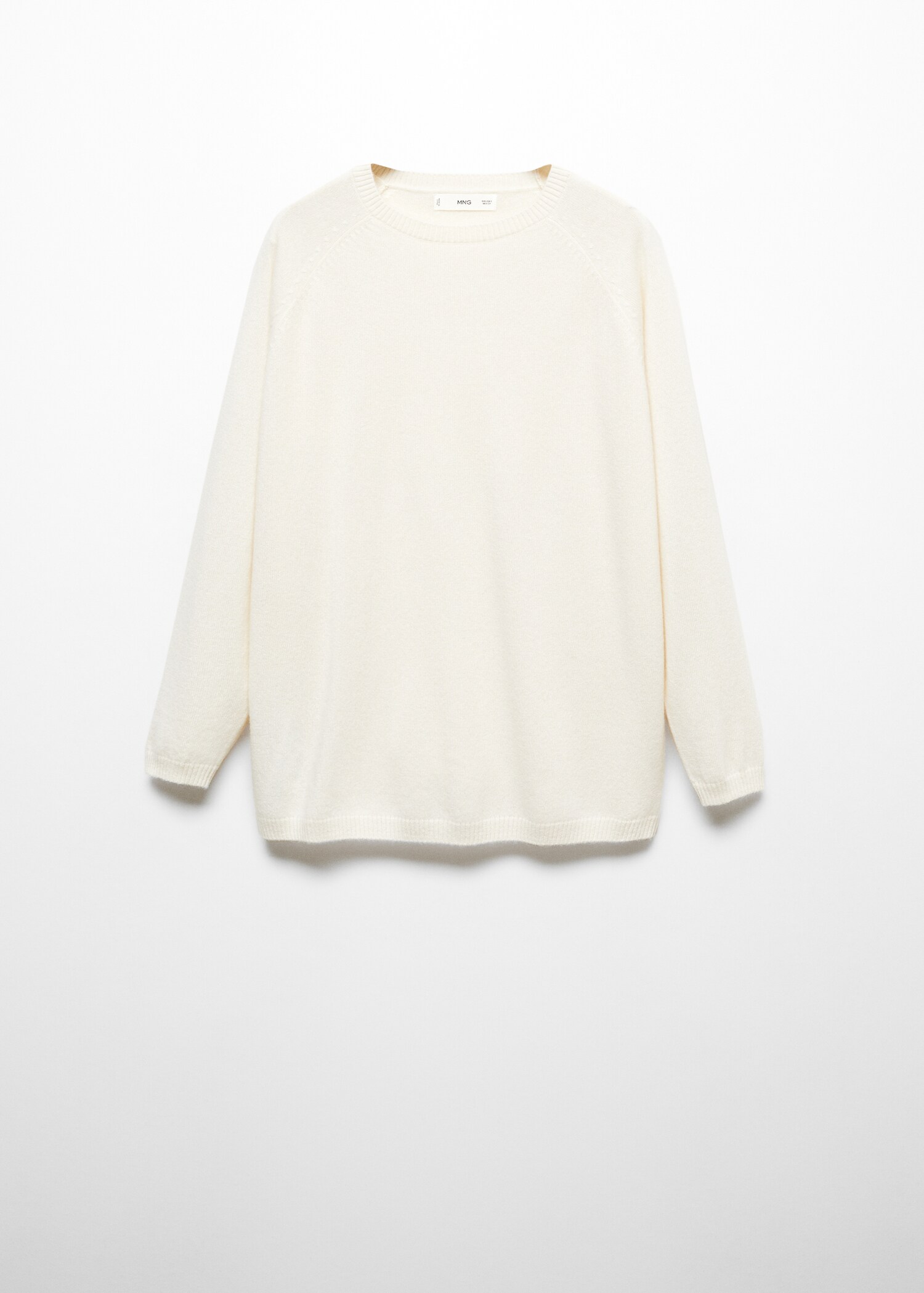 Pull-over 100 % cachemire col rond - Article sans modèle