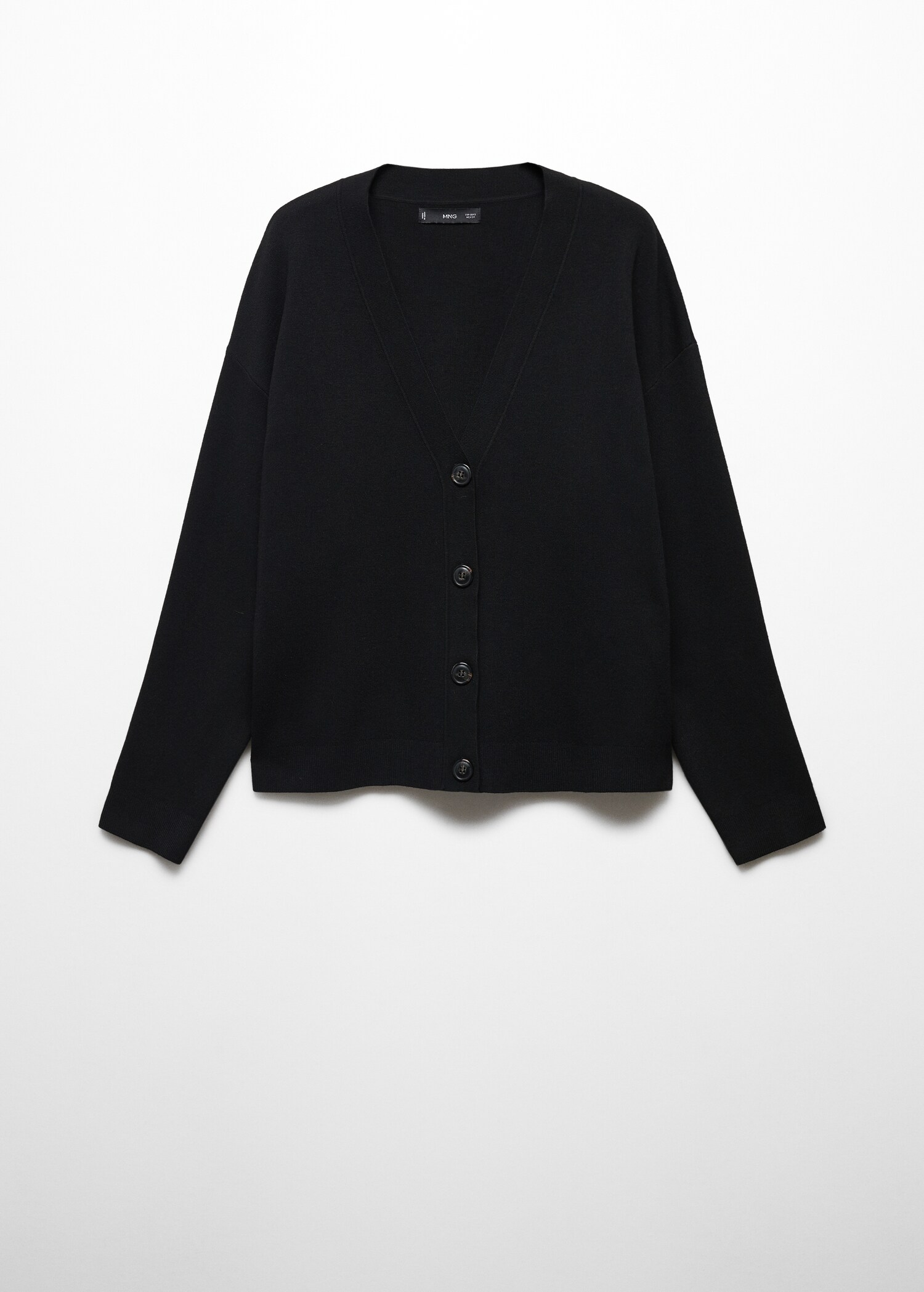 Button knit cardigan - Article without model