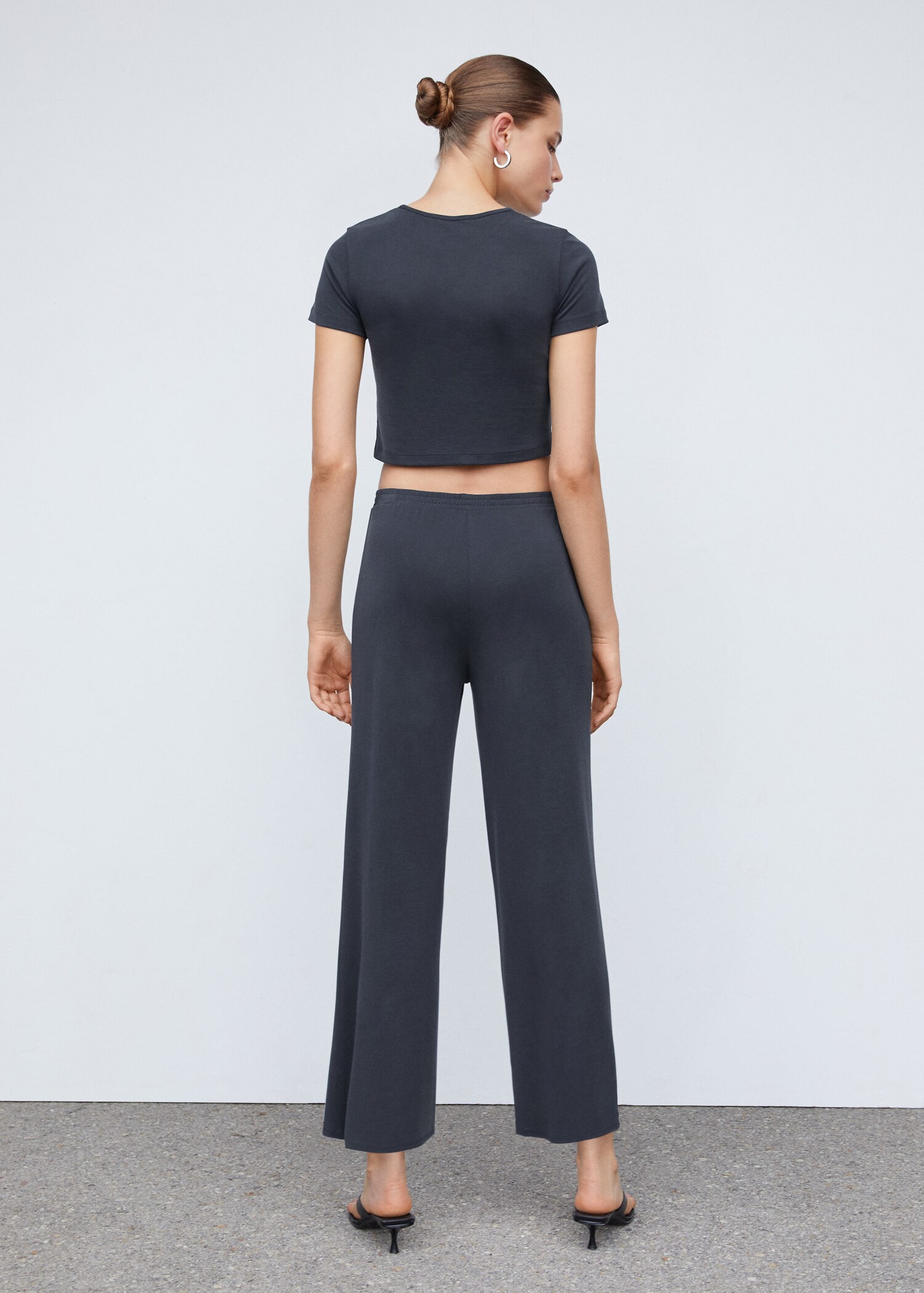 Pantalons jogger culotte - Revers de l'article