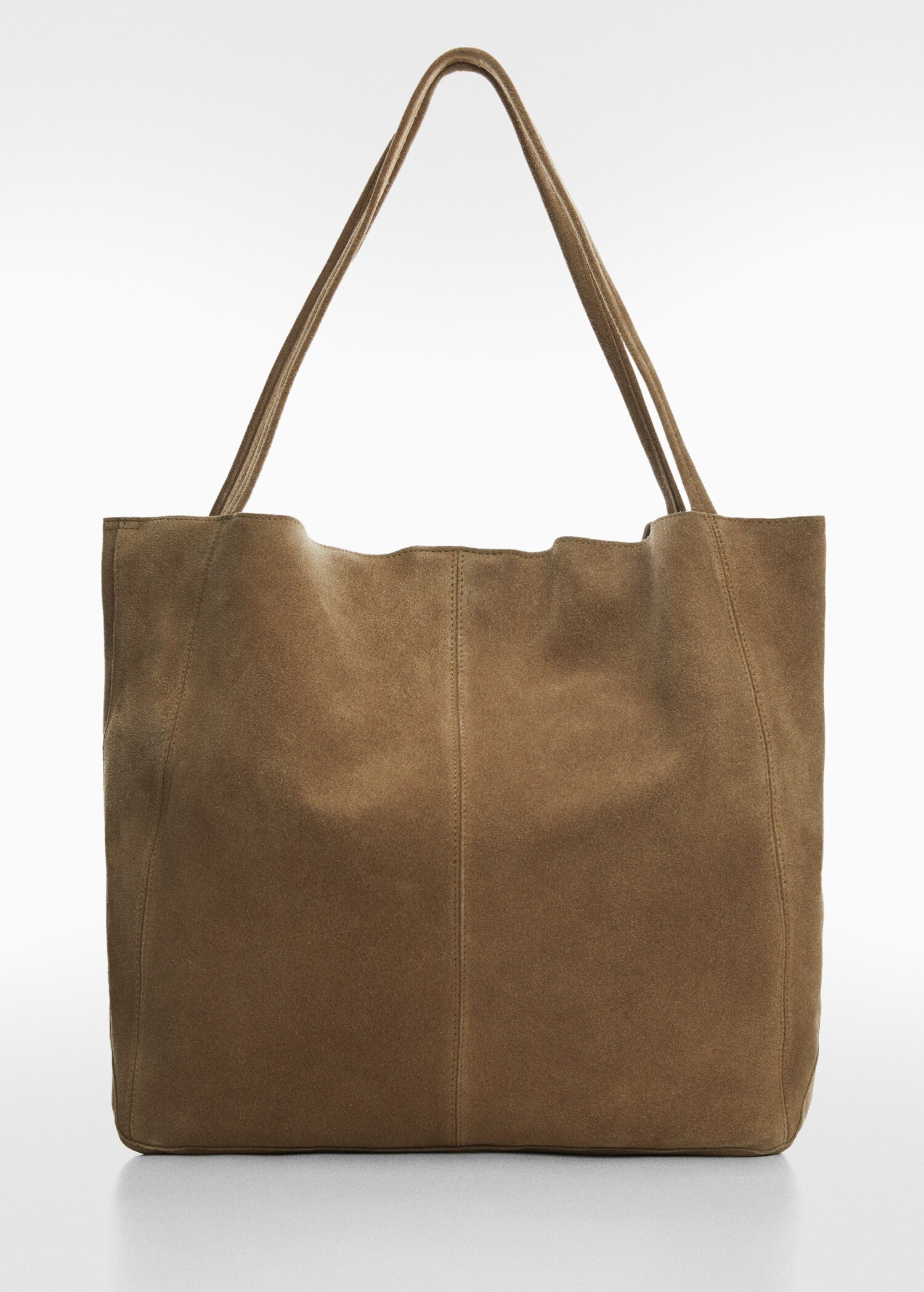 Leather shopper bag - Article without model