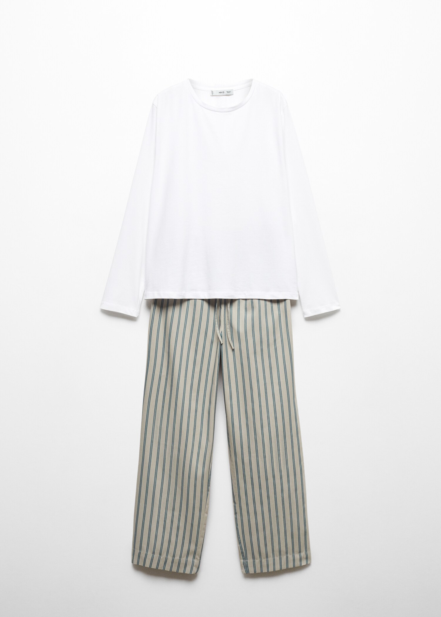 Pijama largo algodón rayas - Artículo sin modelo