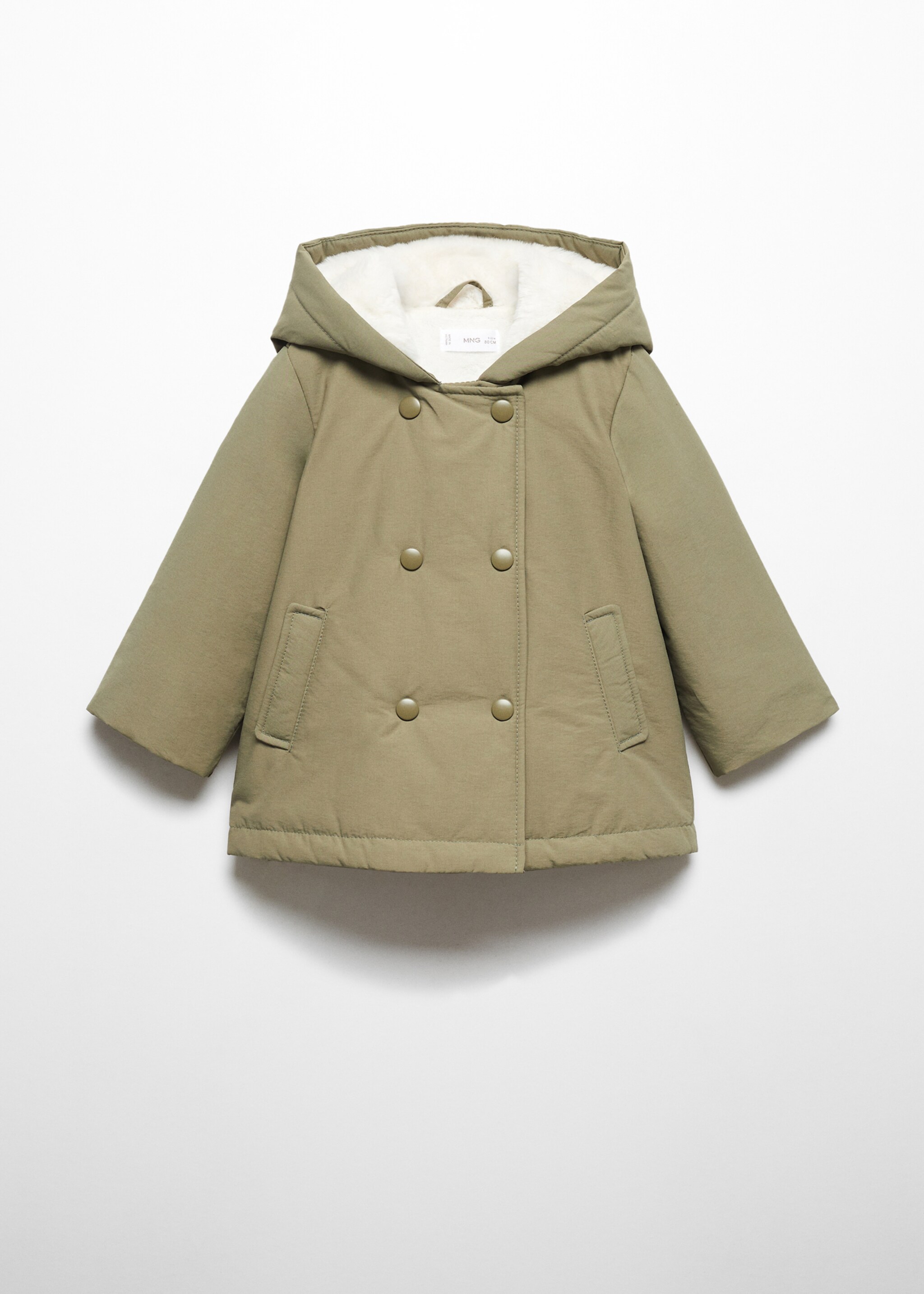 Double-breasted anorak - Artikel zonder model