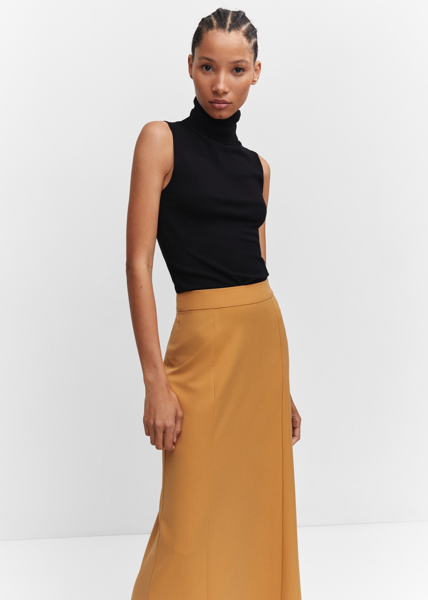 Flowy long skirt - Details of the article 1