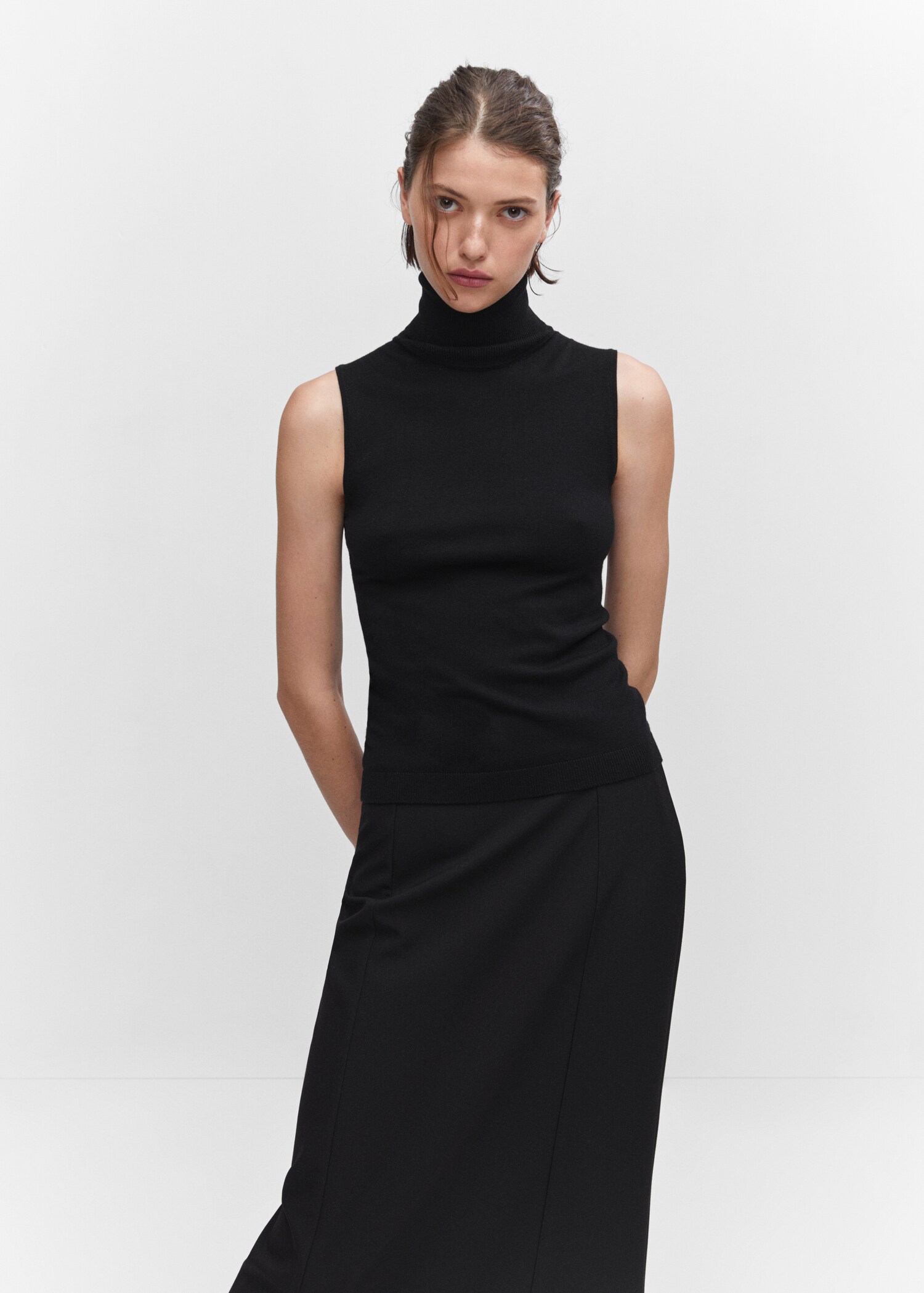Flowy long skirt - Details of the article 1
