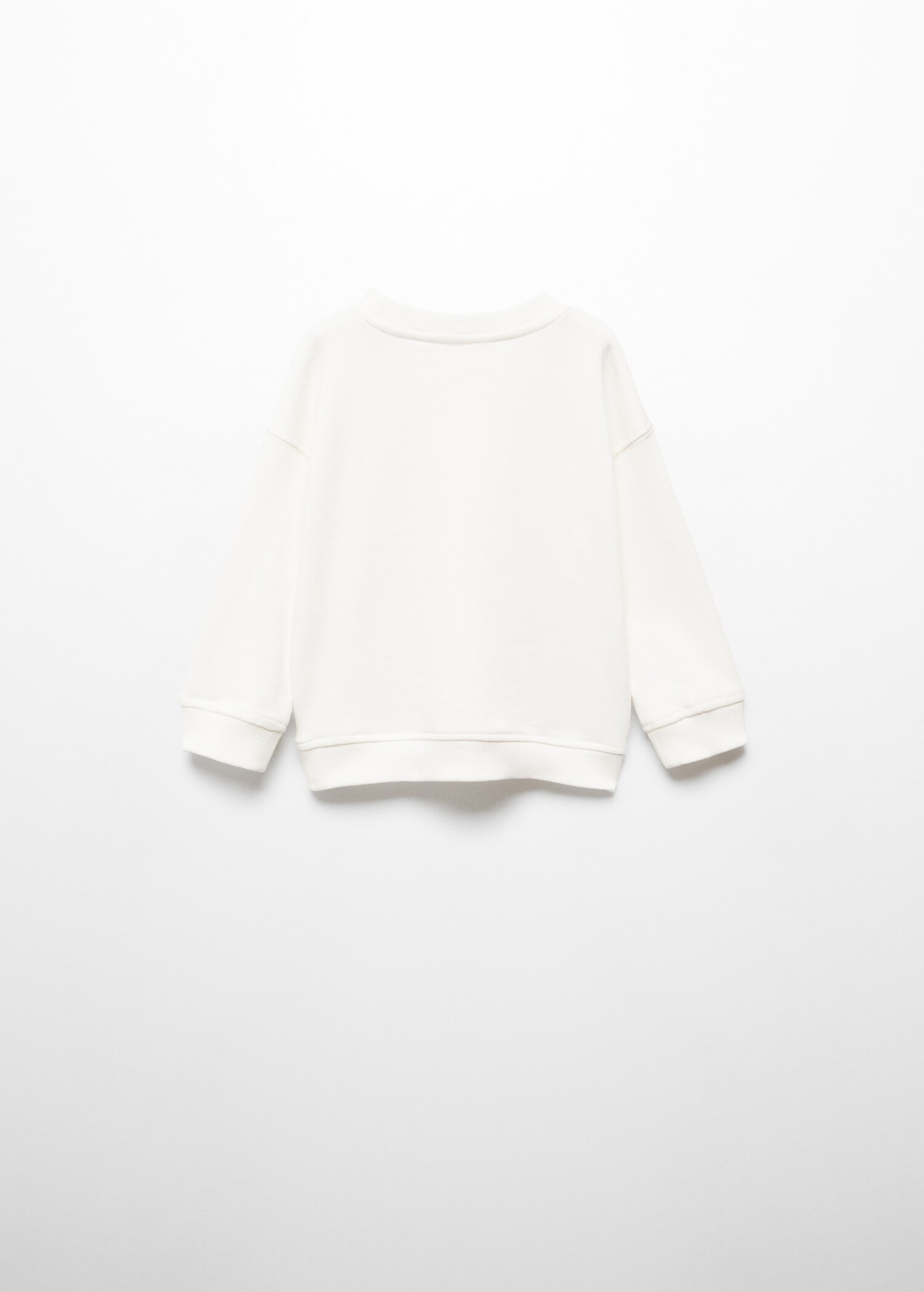 Sweatshirt mit Tieraufdruck - Rückseite des Artikels