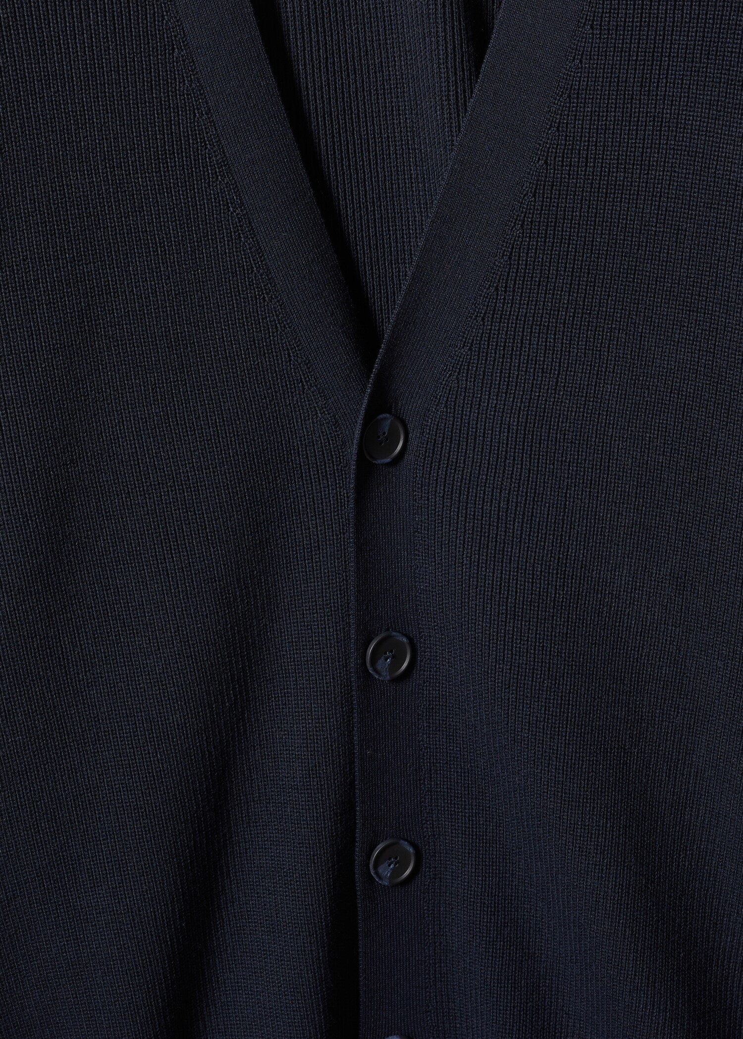 Structured cotton cardigan - Details of the article 8