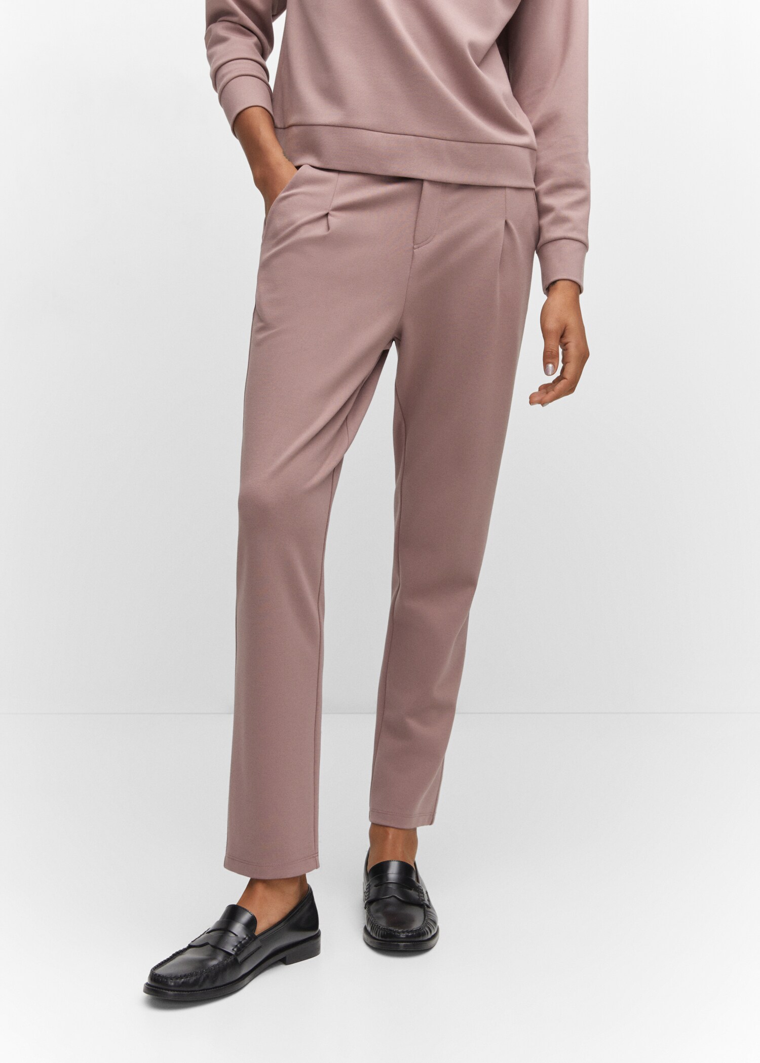 Pocket jogger trousers - Medium plane