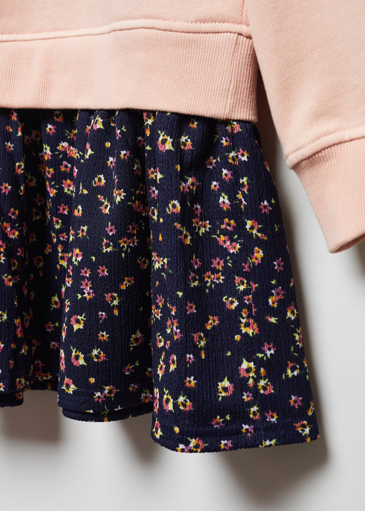 Vestido sudadera falda estampada - Detalle del artículo 8