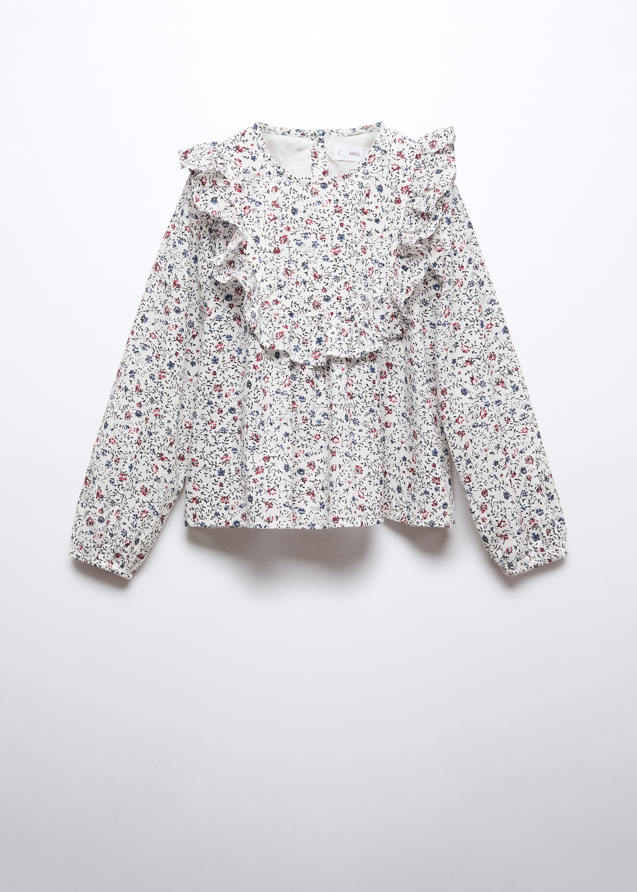 Bluse mit Blumenmuster - Artikel ohne Model